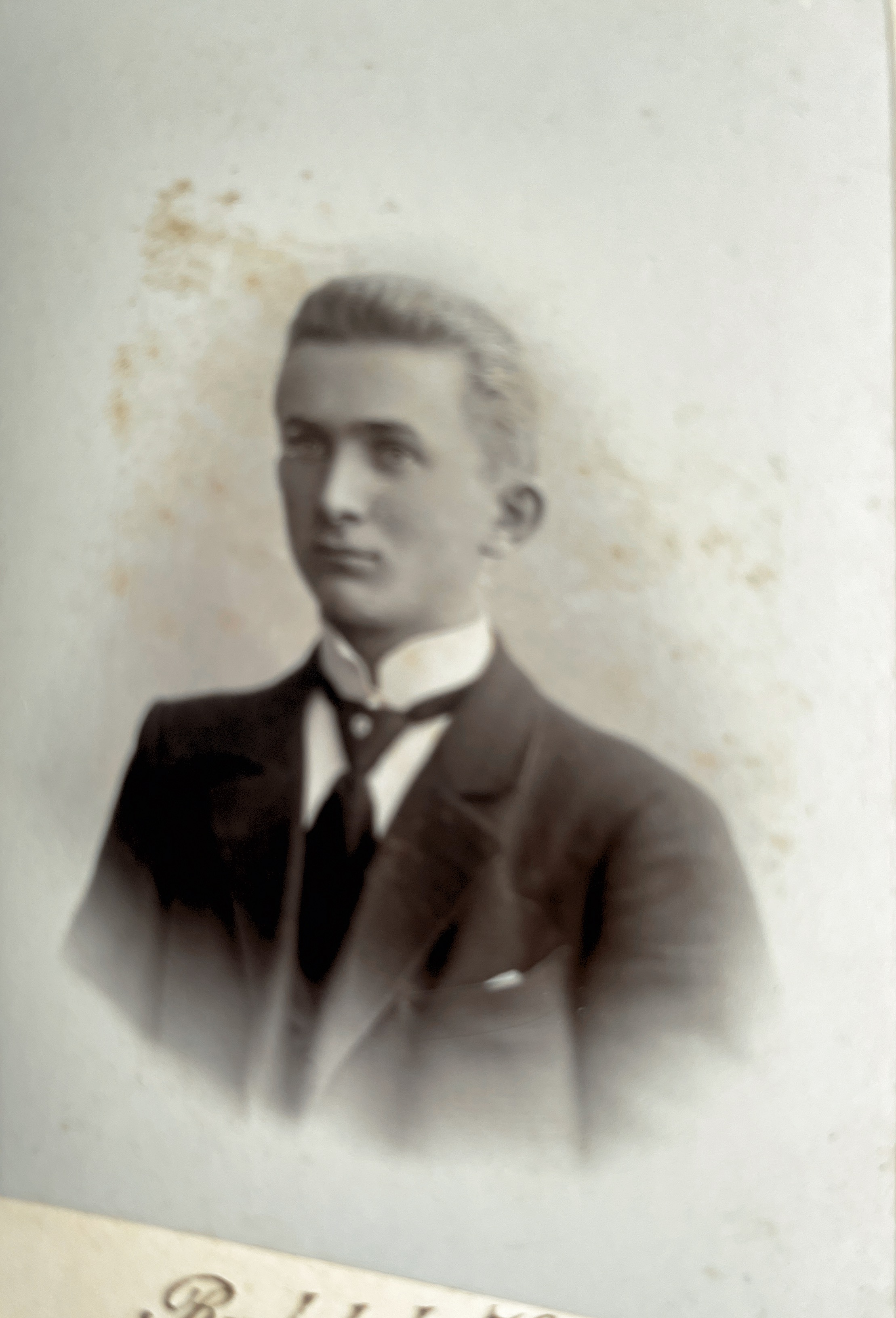 Willi Wischer ca. 1903 in Rathenow 