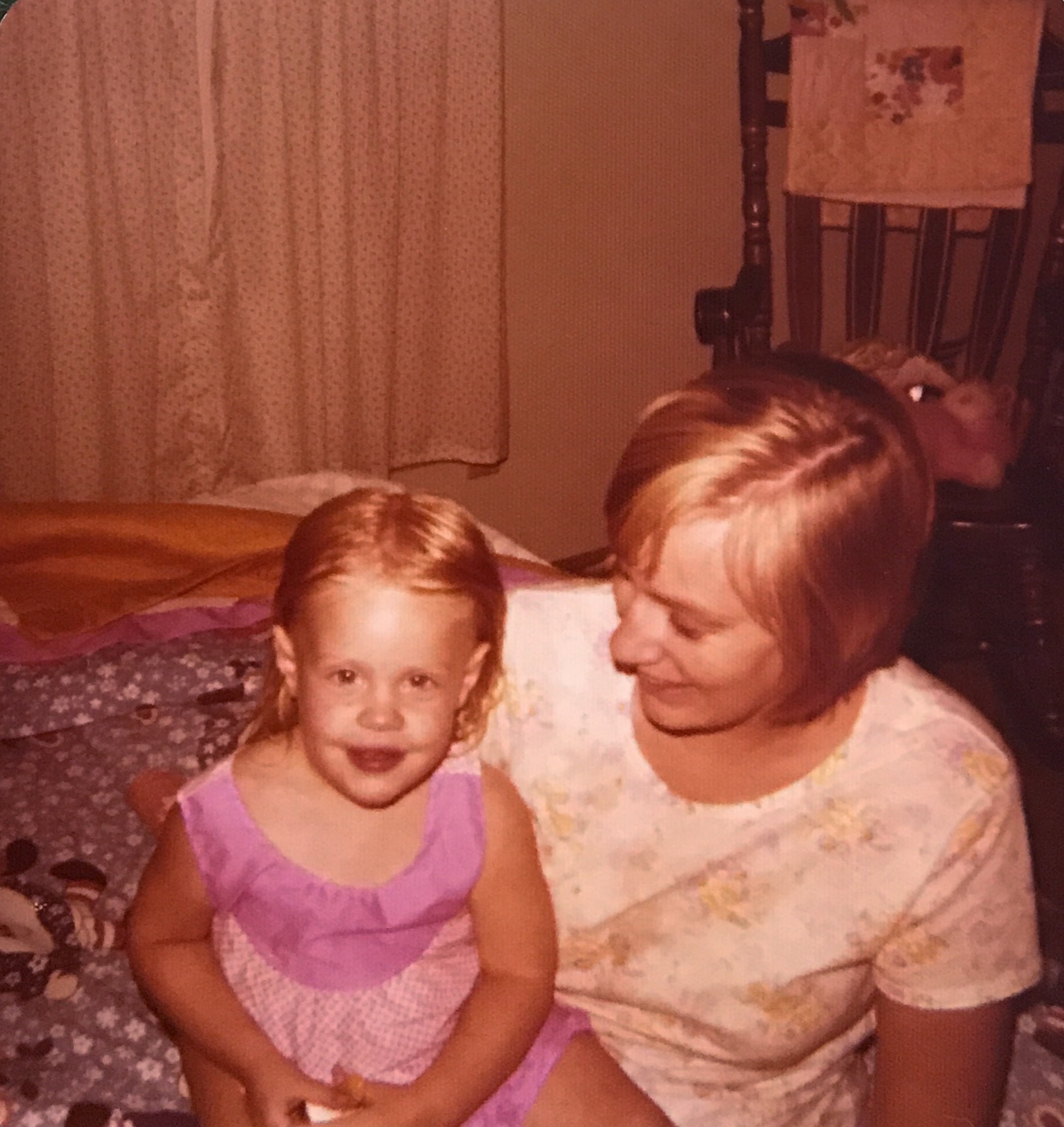 My mother and me, 1976. Louisville, ky 