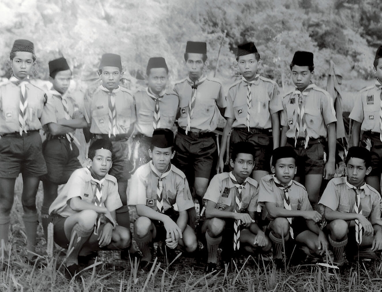 First Scout Craft Competition 1961- Kem Semangat, Kuala Lumpur. Malaysia.