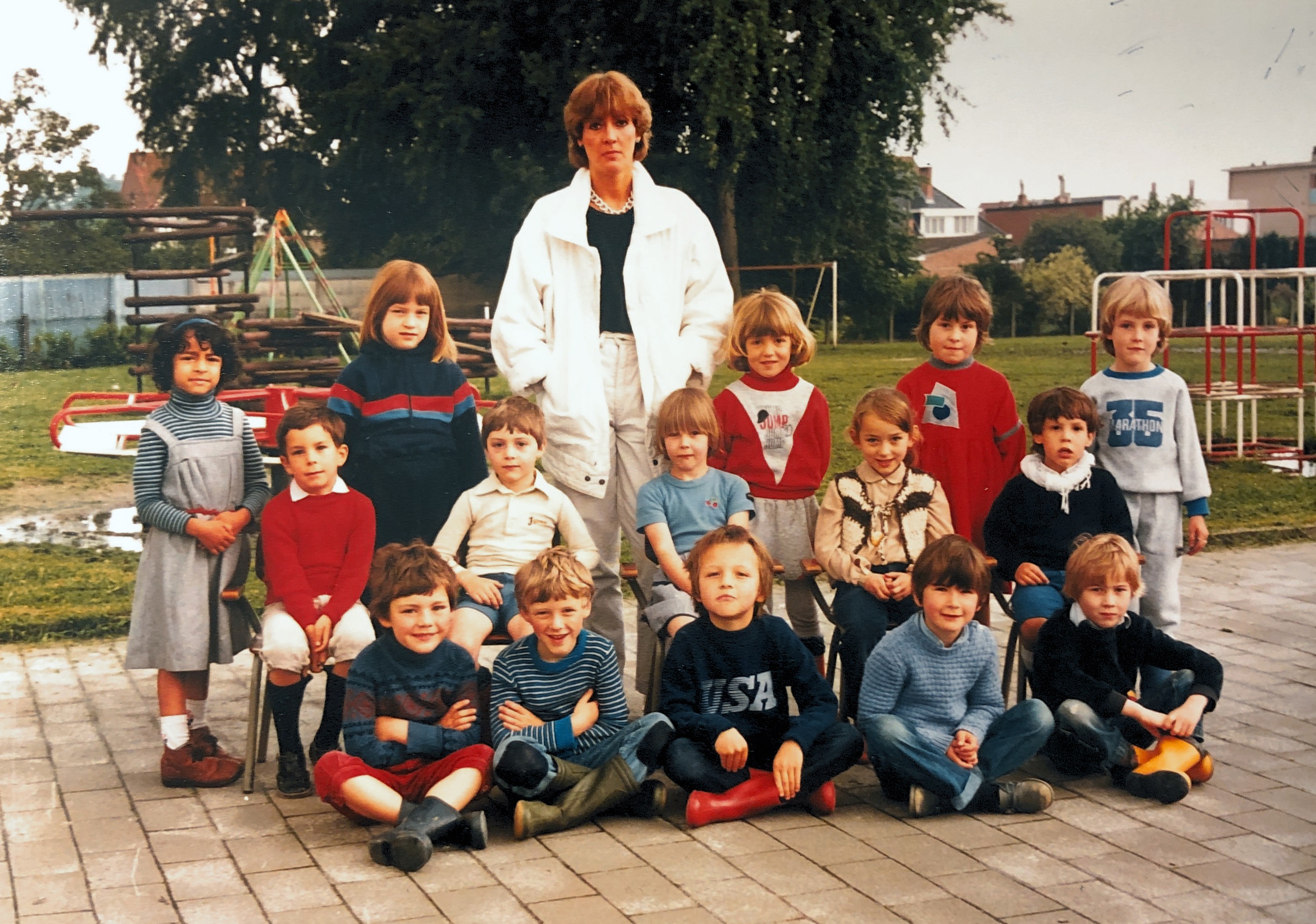 3de kleuterklas Katrien (juni 1984)