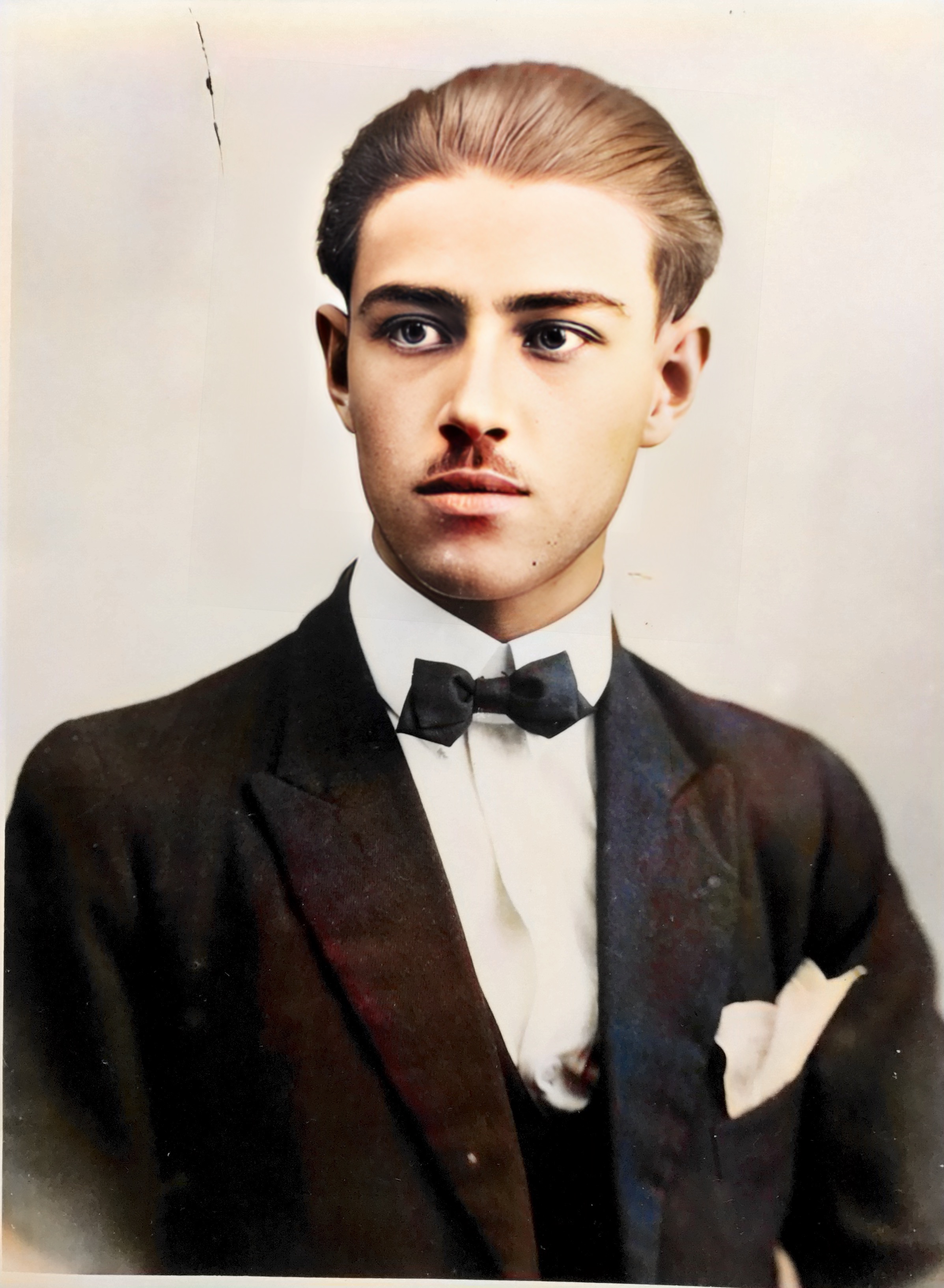 Mi abuelo a los 16 años en 1919