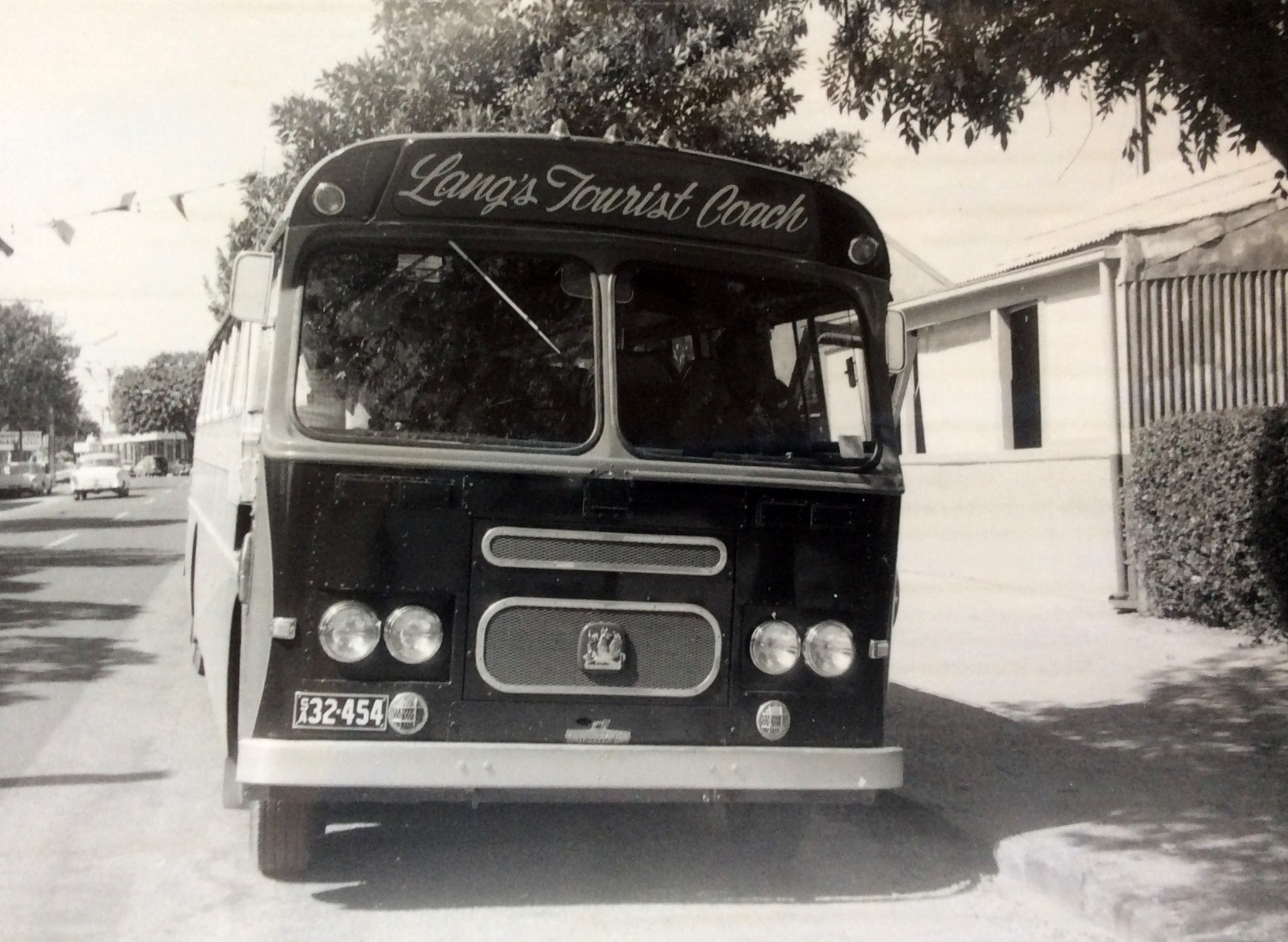 TOUR BUS IN ADELAIDE, 1974..