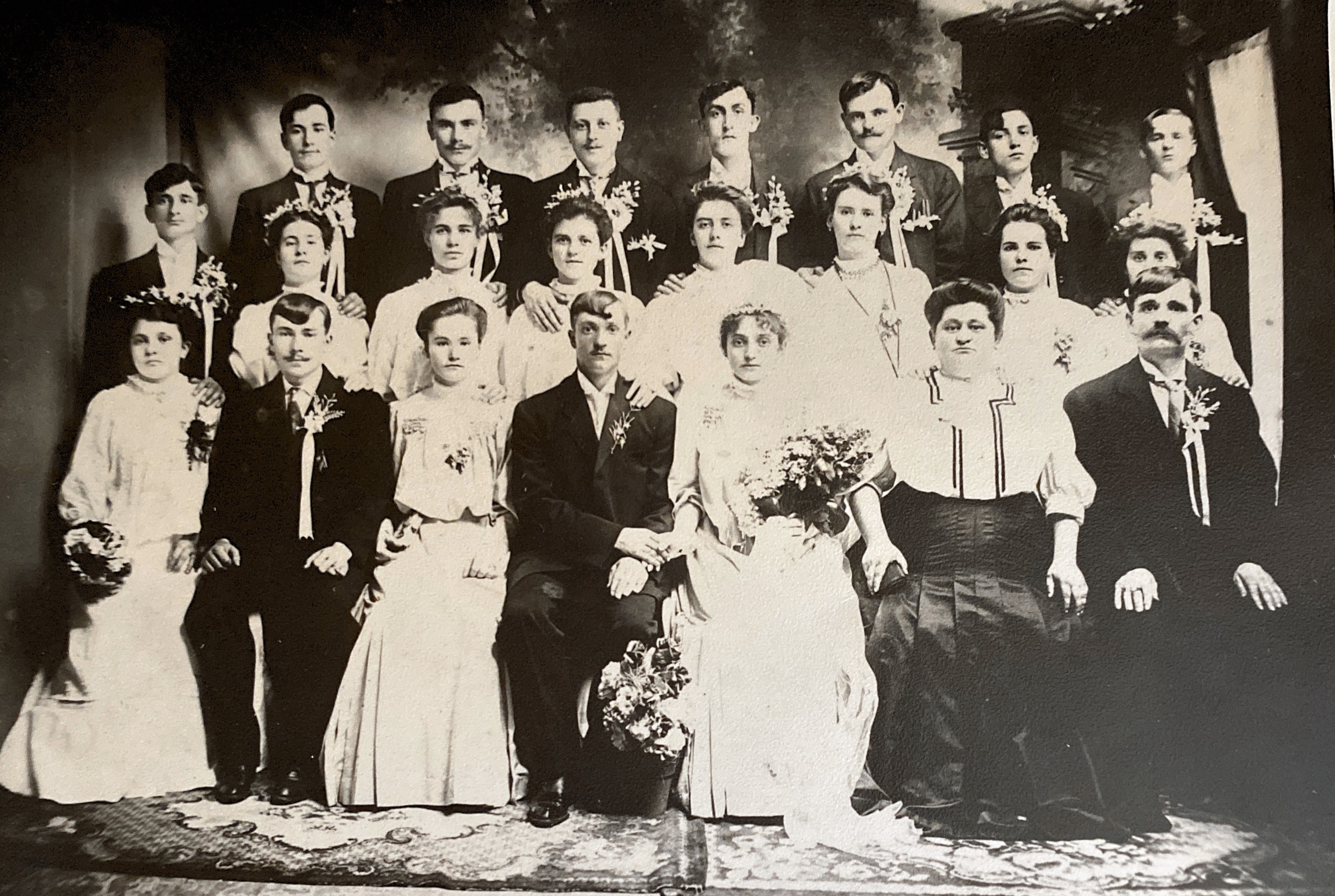 Skerlak Wedding 1907 Stephen Skerlak - Mary Somonek