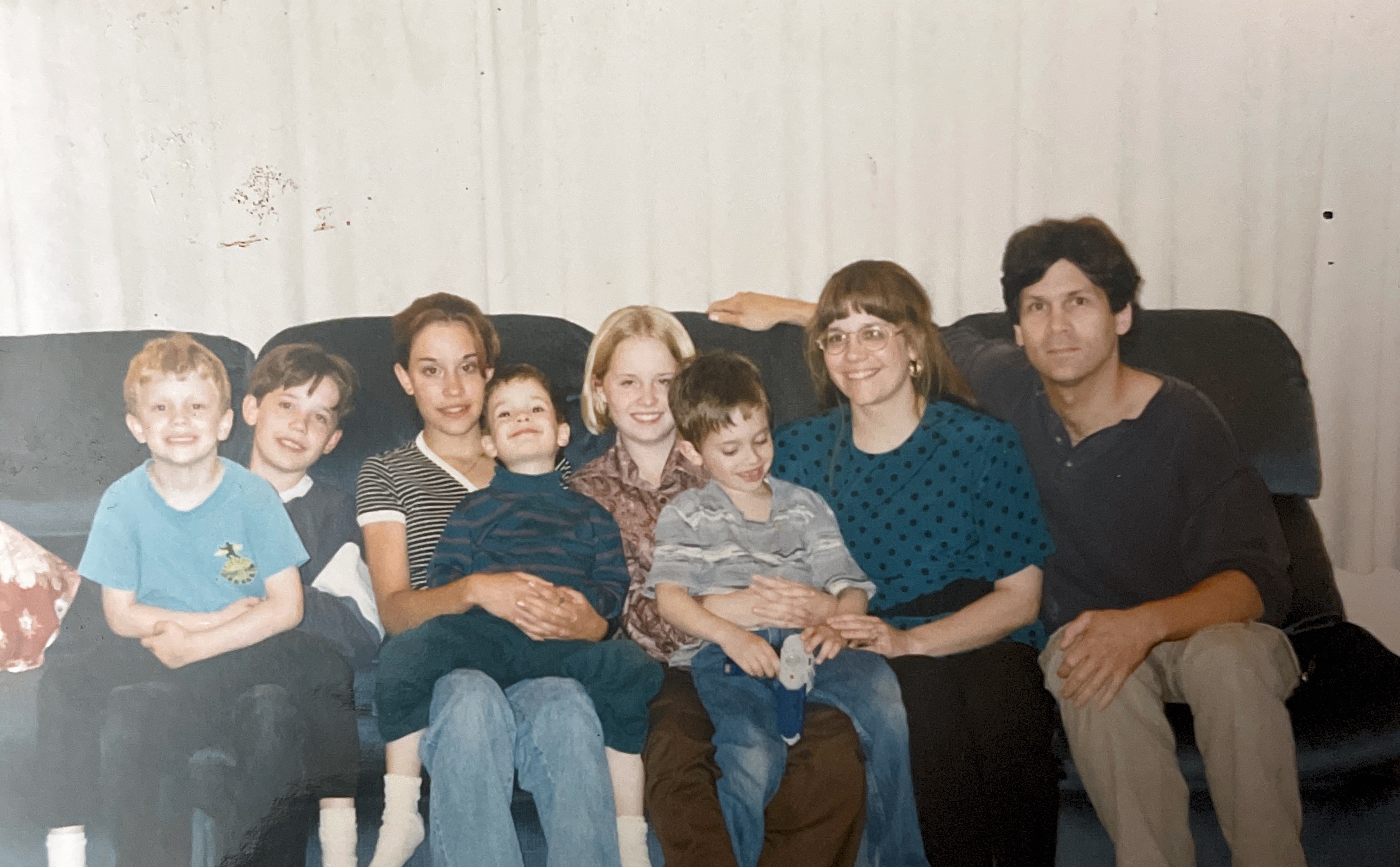 One of our first family photos around 1997 at 82 Hylebos Ave Milton WA