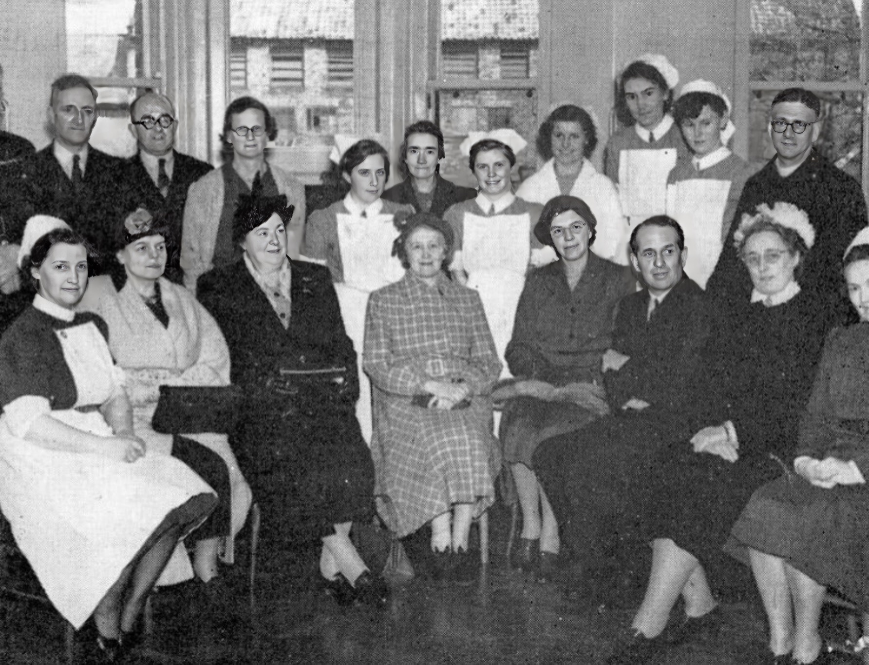 These were staff at the Friarage hospital circa 1950.