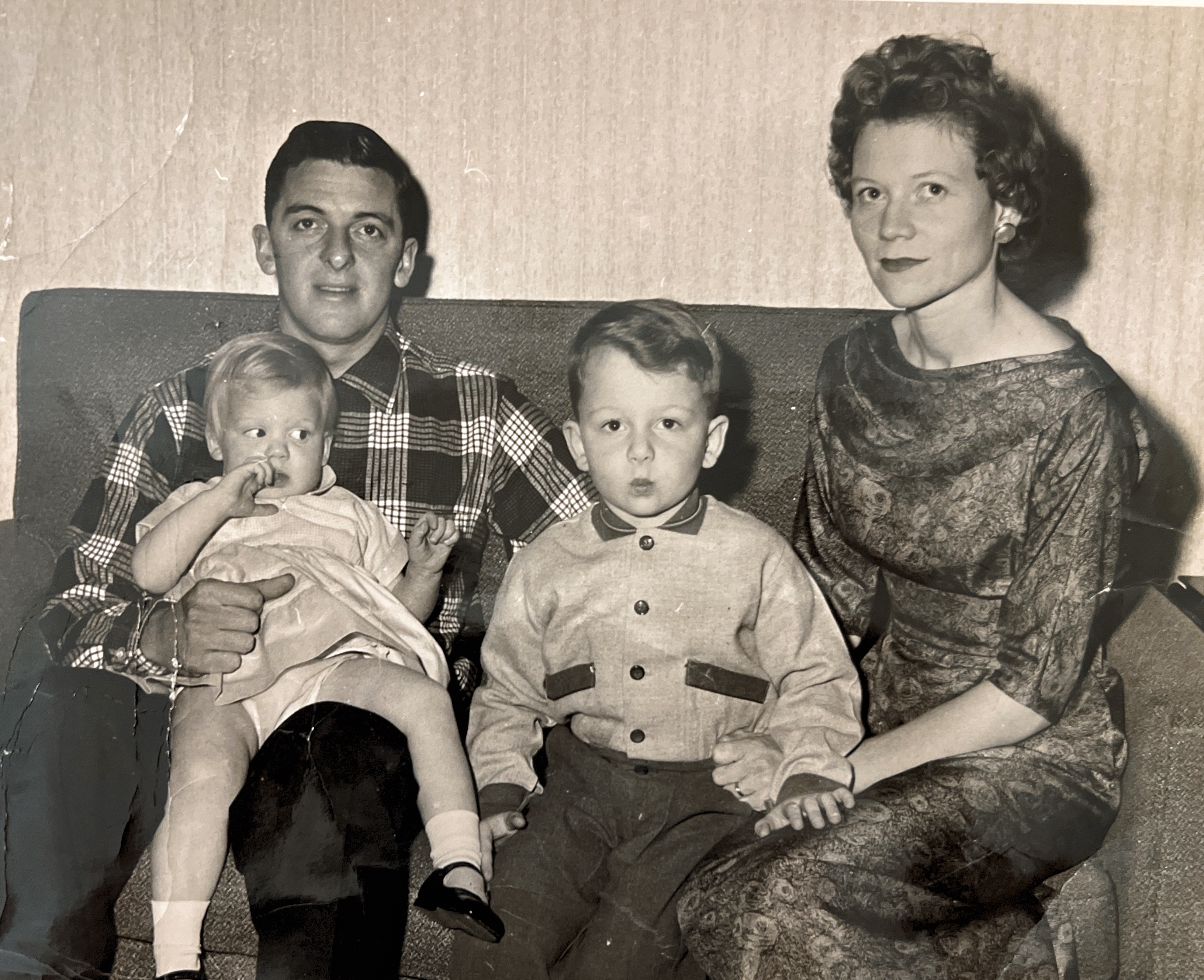 1957 Joe, Terry, Michael and Jane May