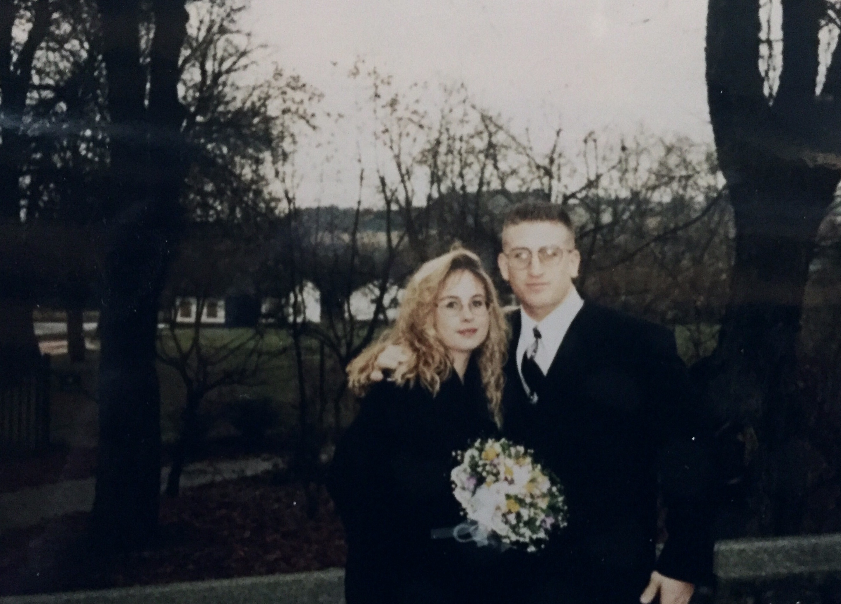 Taken right after Brian and Sandra got married in Germany 12/12/1995
