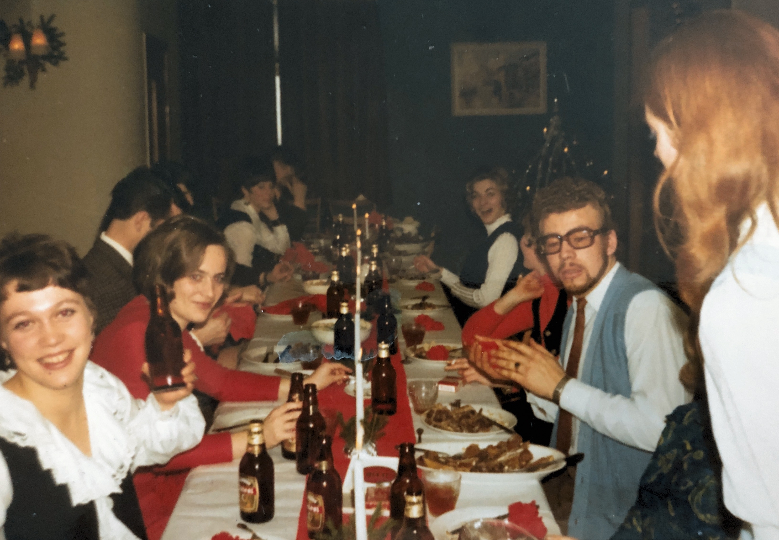Julebord i Stordal i 1970