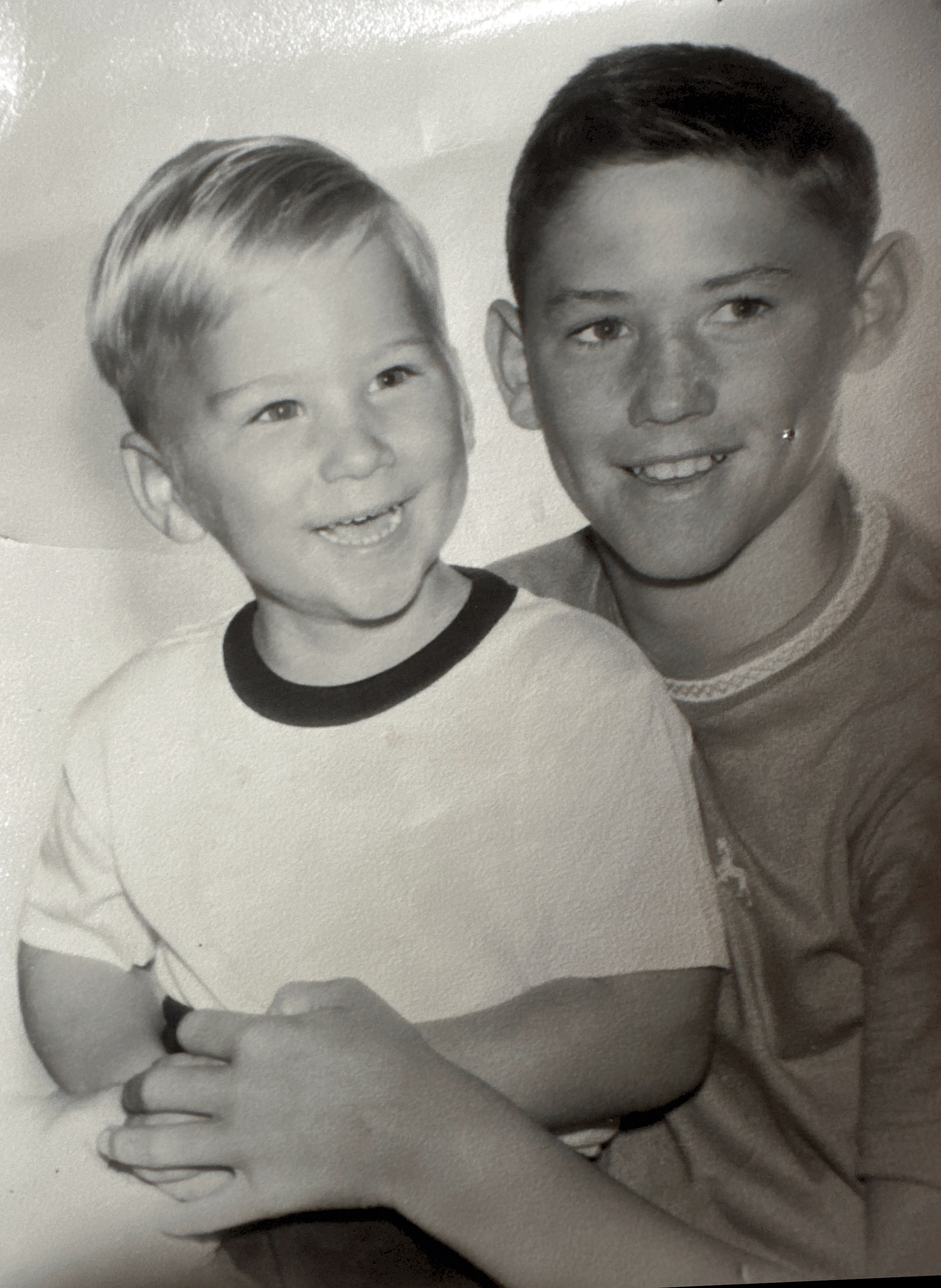 Carter brothers, circa 1963 Randall SCOTT and Robert Vern II