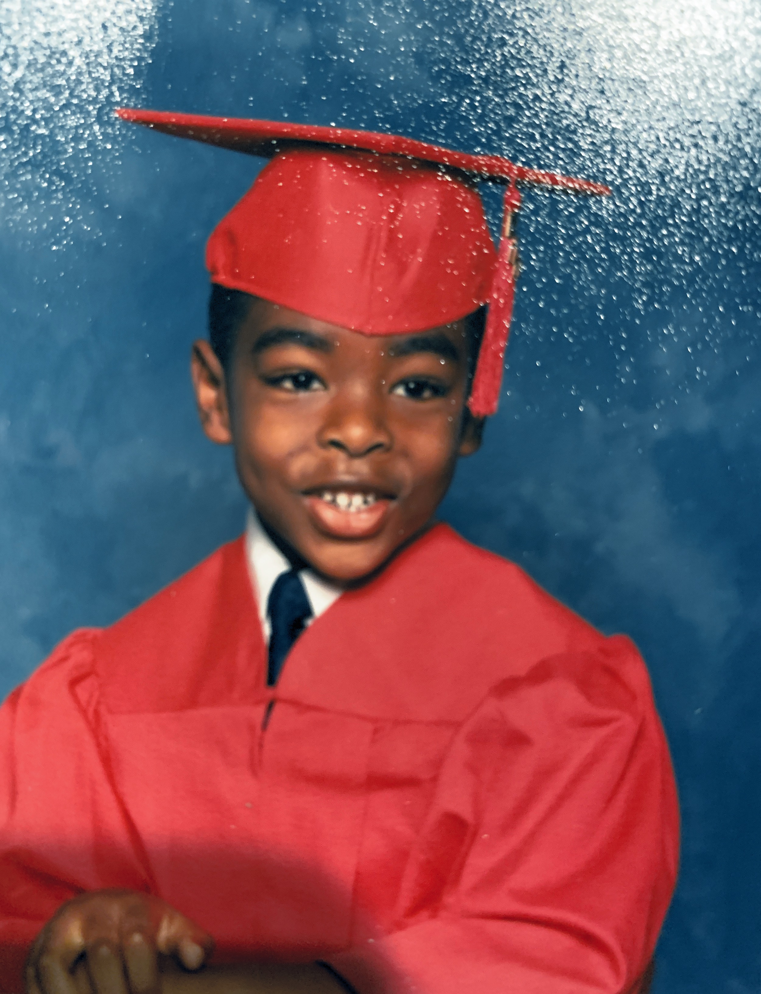 Jason’s graduation from kindergarten 2000.