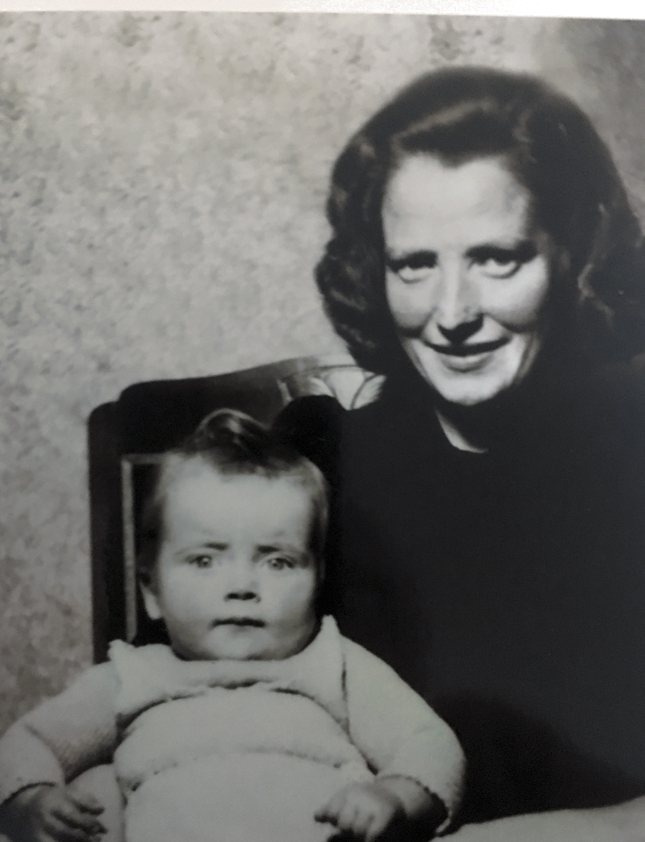 Me and mum 1951