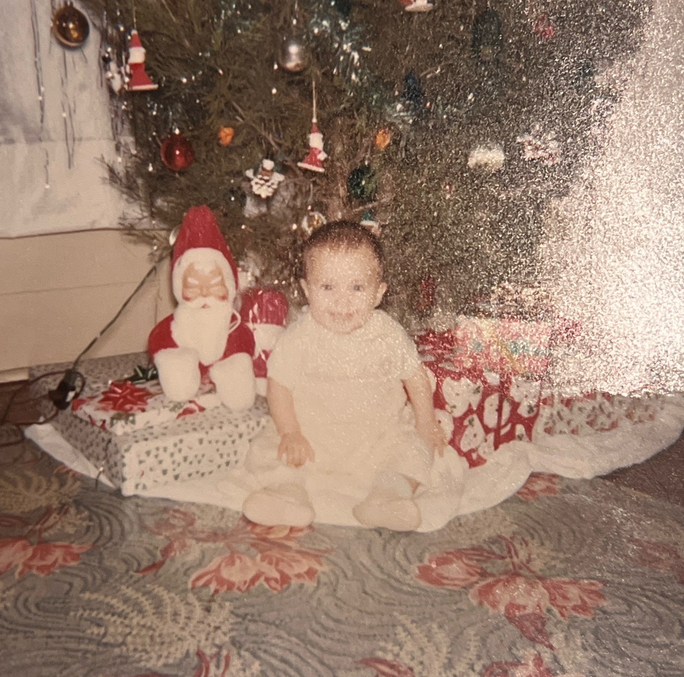 Laura’s first Christmas 1966