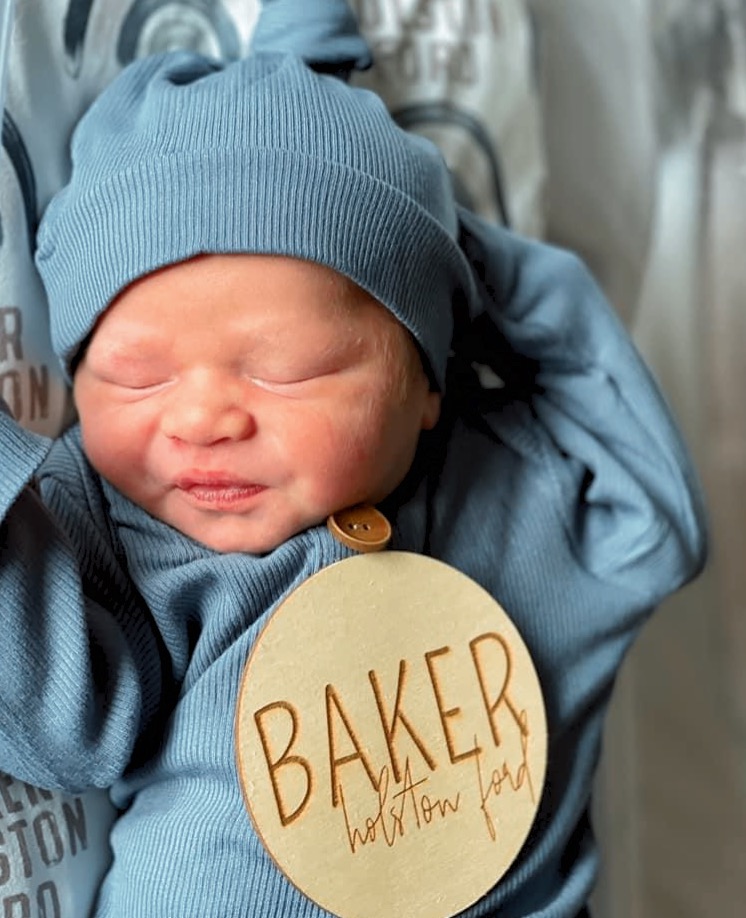 Bakers first day home. Borne September 13, 2021