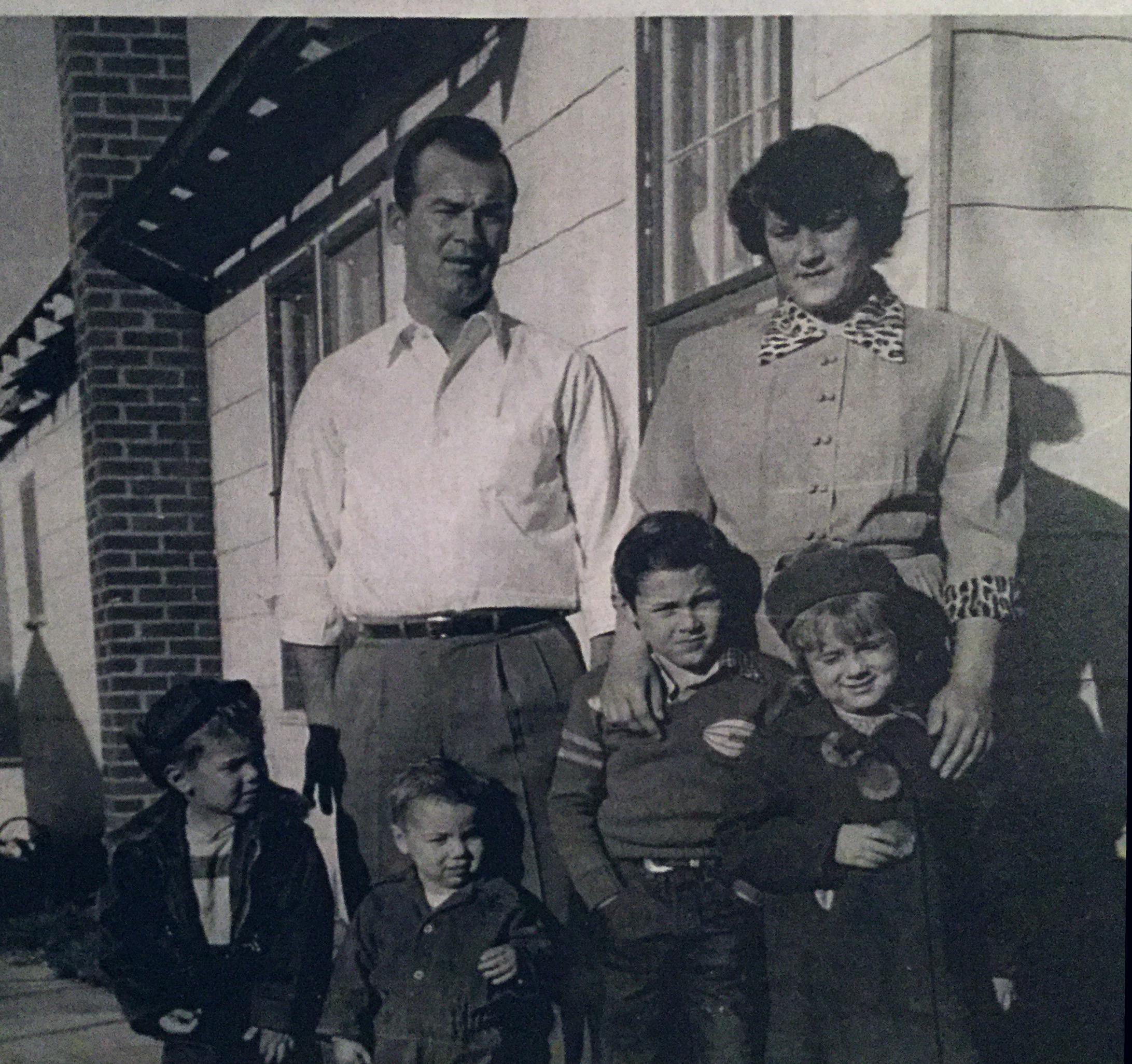 Bloom family 1952 Sam, Junior, Terry, Jo Ann, Wesley and Jean