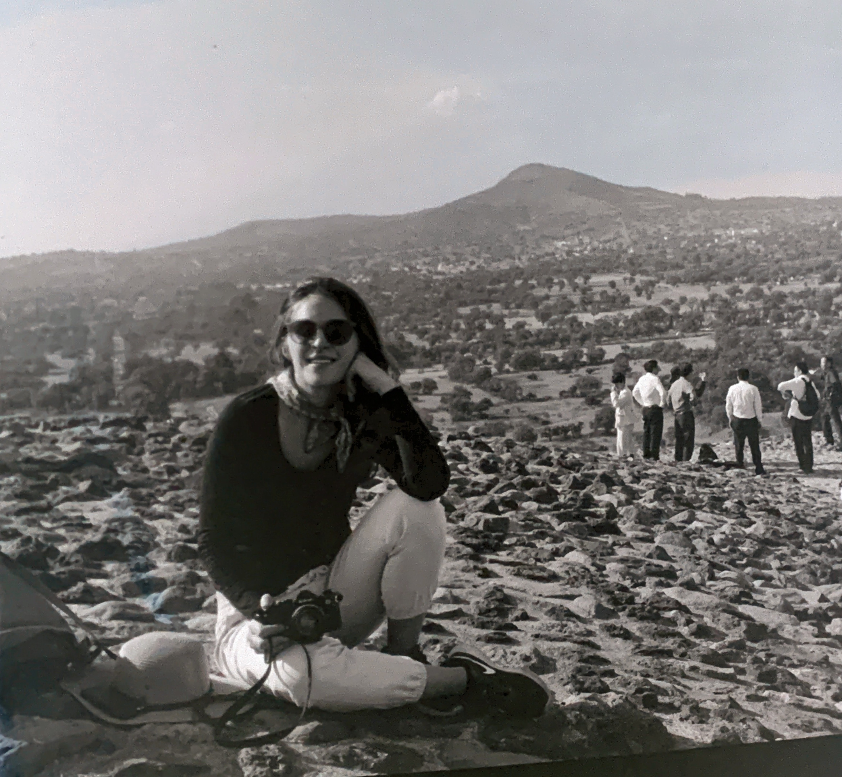 Caitlin Brady at Teotihuacan december 2019