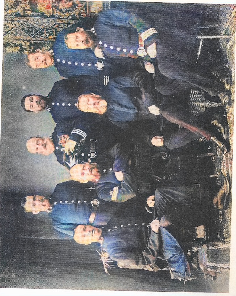 Godfrey Willard my Great grandad 2nd right back row, Chichester police force (9strong)  late 1800’s. 