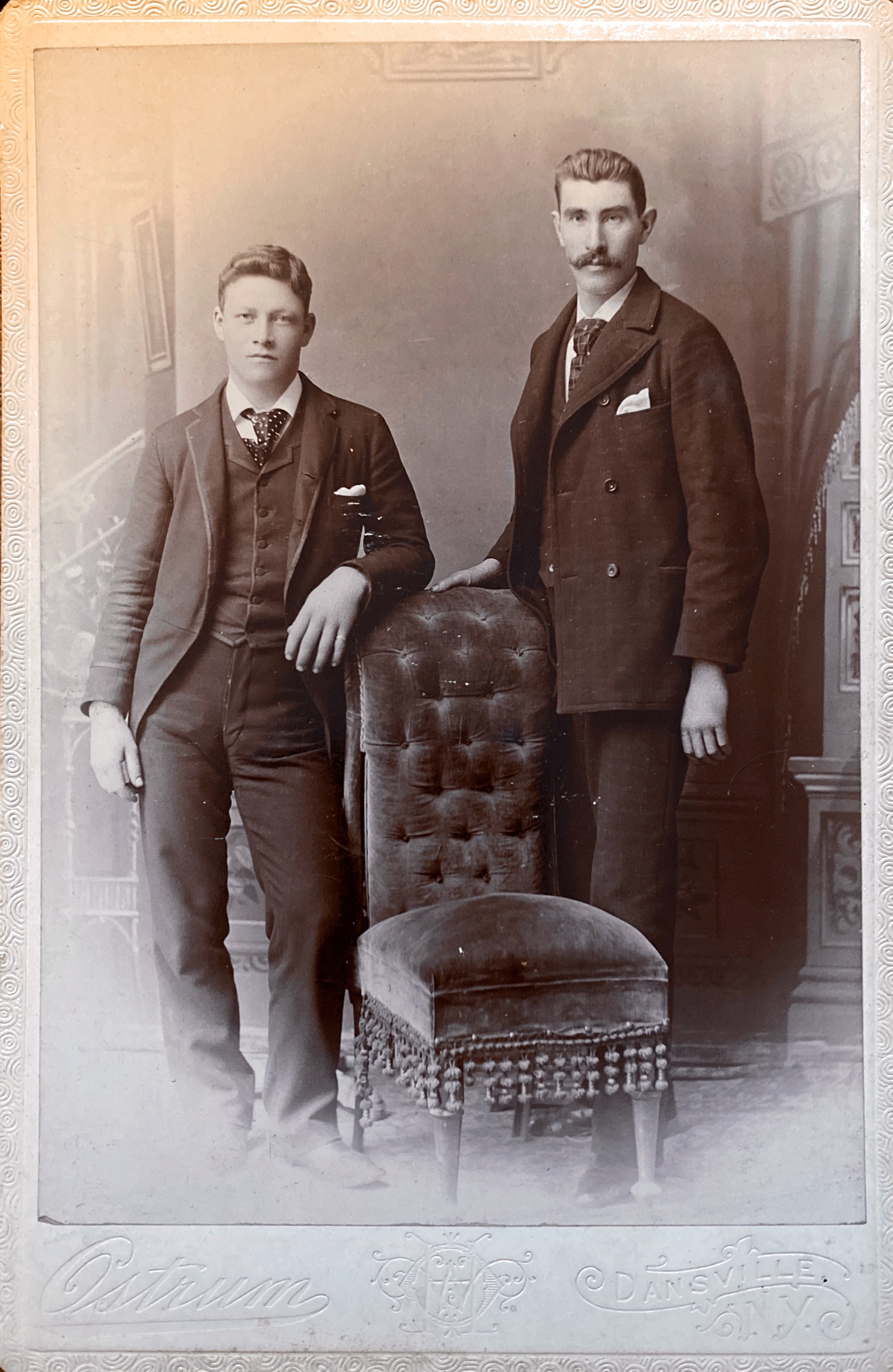 Possible Merritt B and Frank around 1890