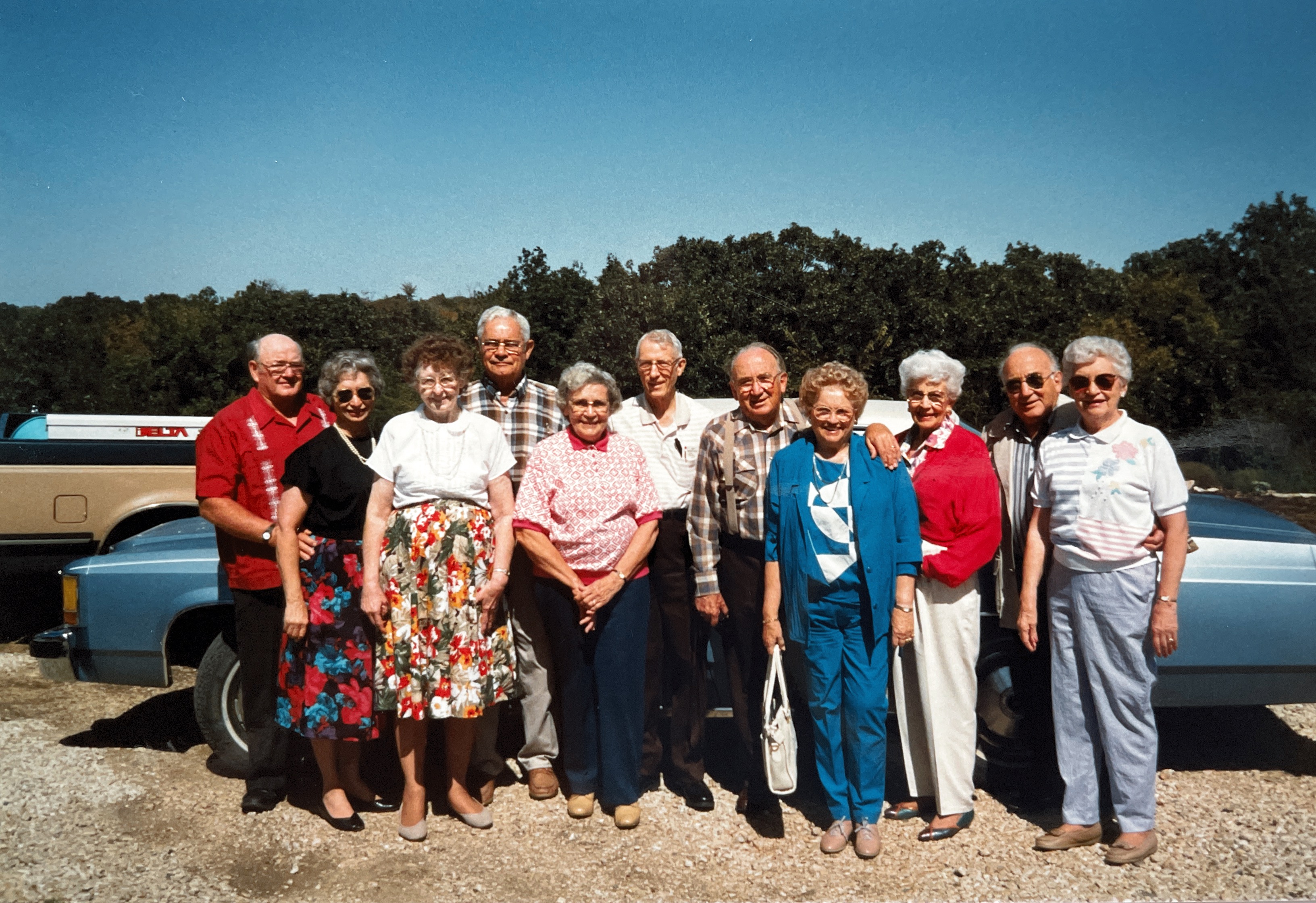 Ehrlich cousins and spouses in 1993. 