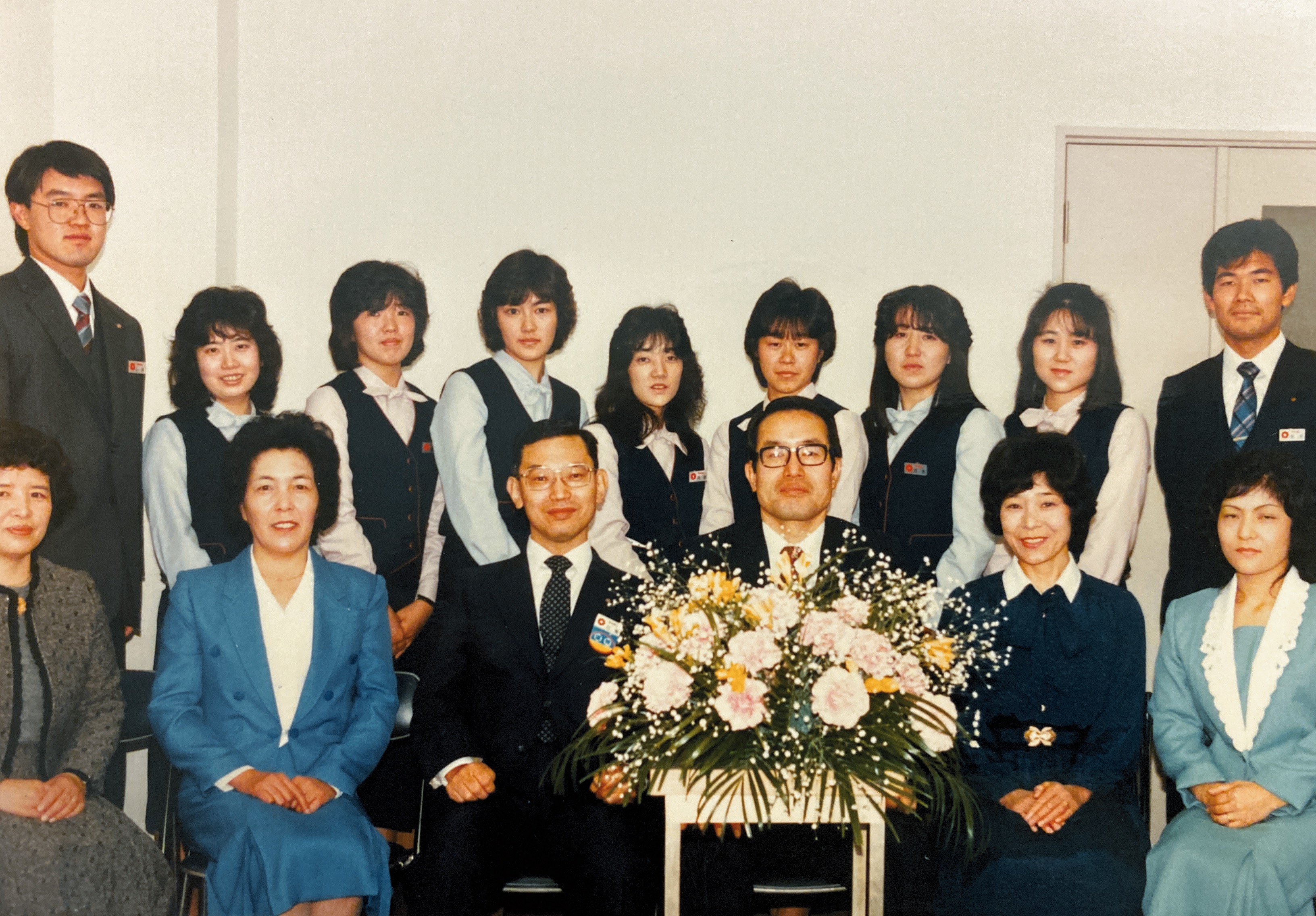 埼玉銀行飯能支店入行式1985年