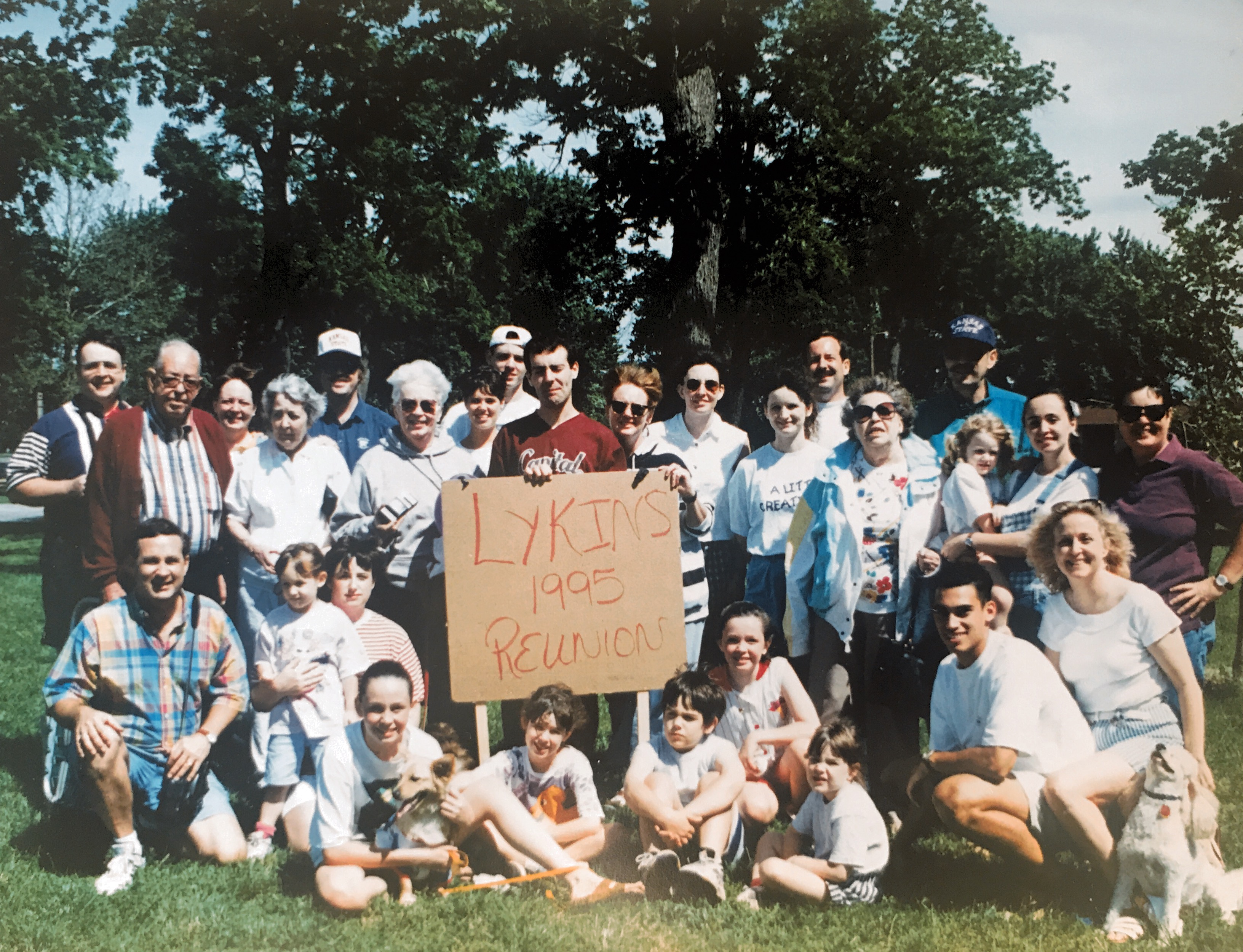 1995 Lykins Family Reunion 
