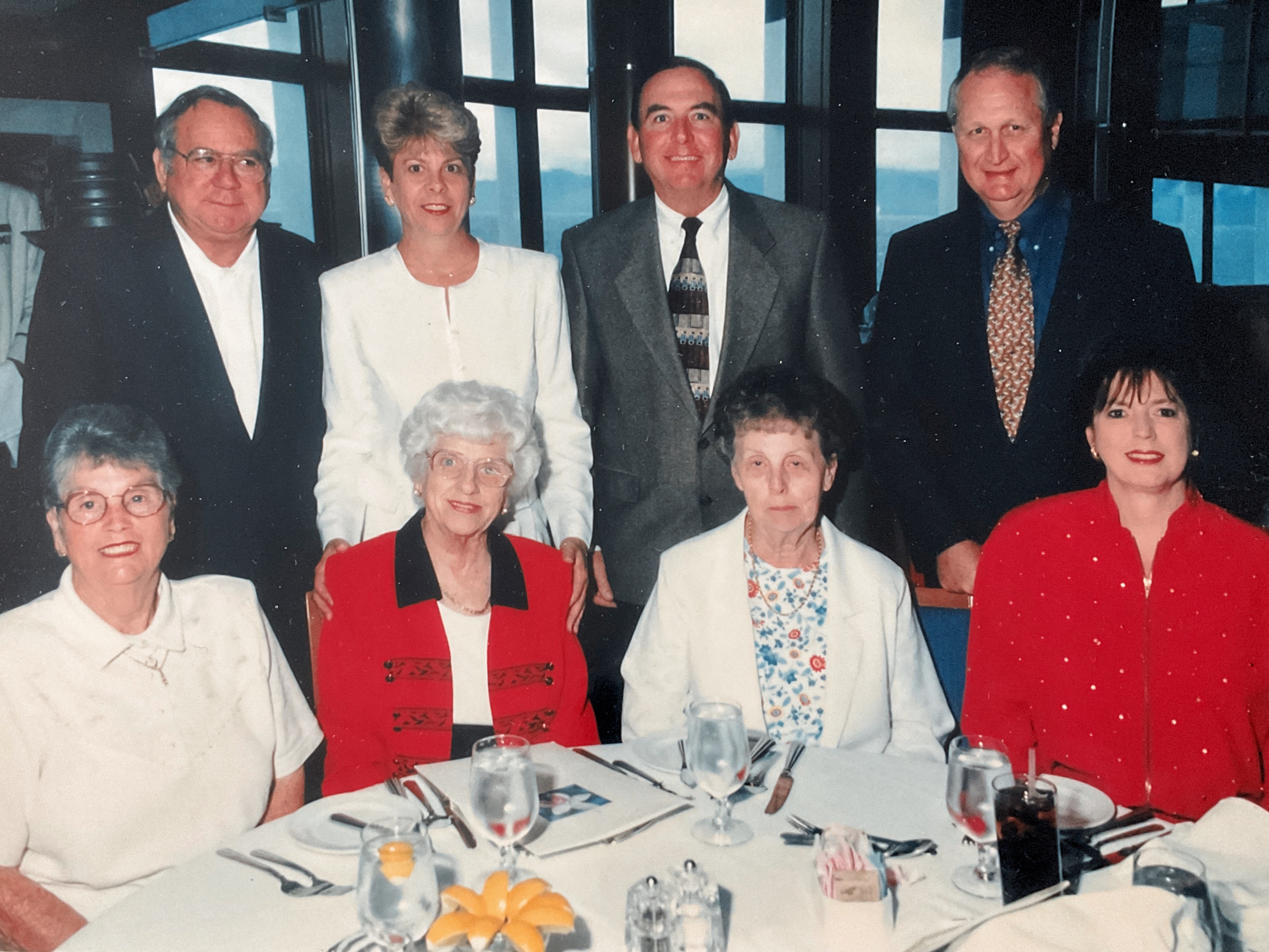 Alaskan Cruise, July, 1999.  Celebrating Jan and Ray's 30th Anniversary with family and friends…