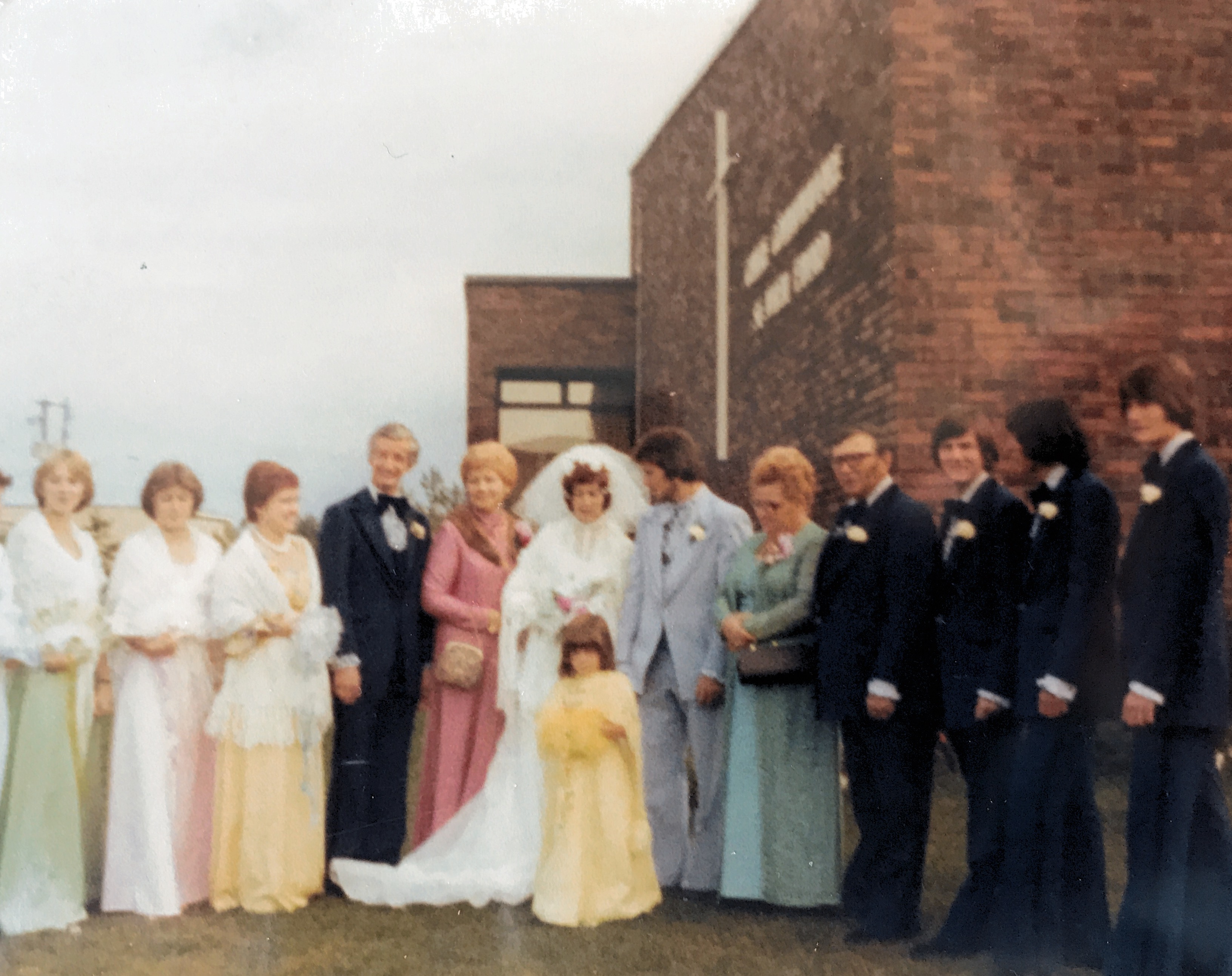 Le mariage de diane et Guy en 1976