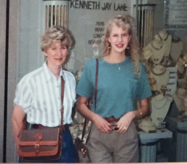 Martha and Mary in NYC June 1993