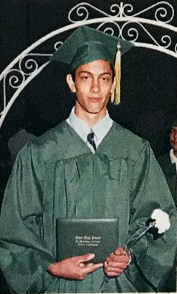 Gregory Rodriguez, c. 2003, Cajon High School, San Bernardino, California 