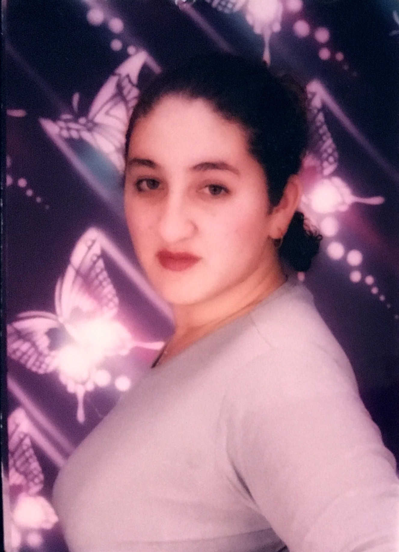 Lauren Rodriguez, Graduation Photo, June 2000, Cajon High School, San Bernardino, California 