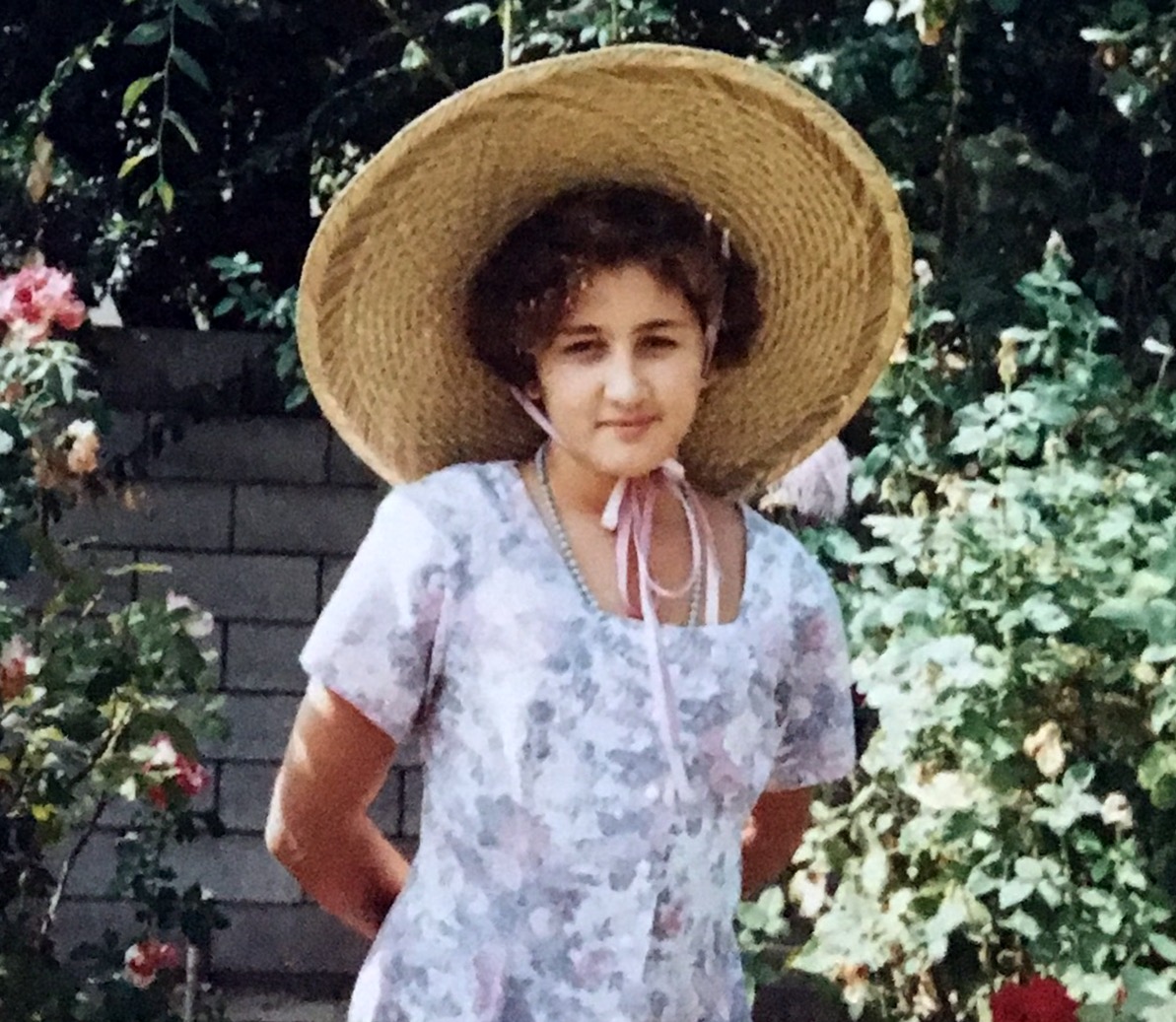 Lauren at Easter 1993