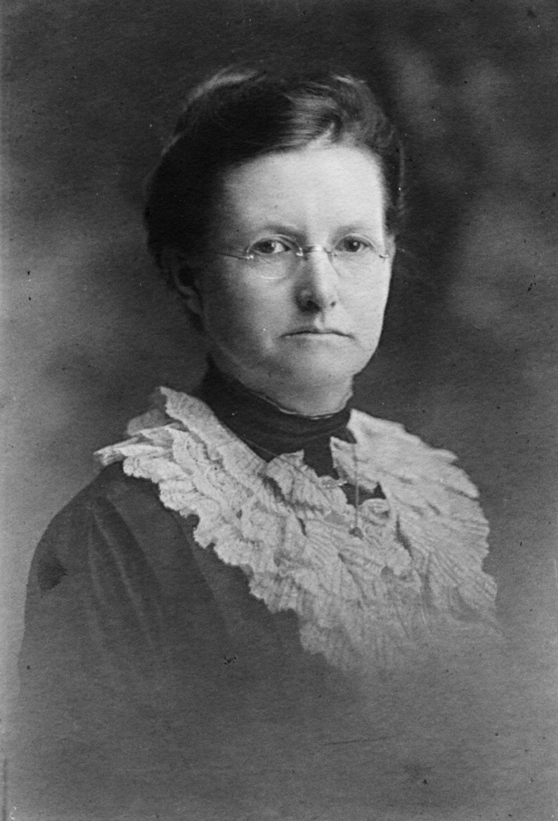 My Great Grandmother Susie Allys Peace (Stone), c. 1896, prob. St. Joseph, Missouri, Photographer Unknown 