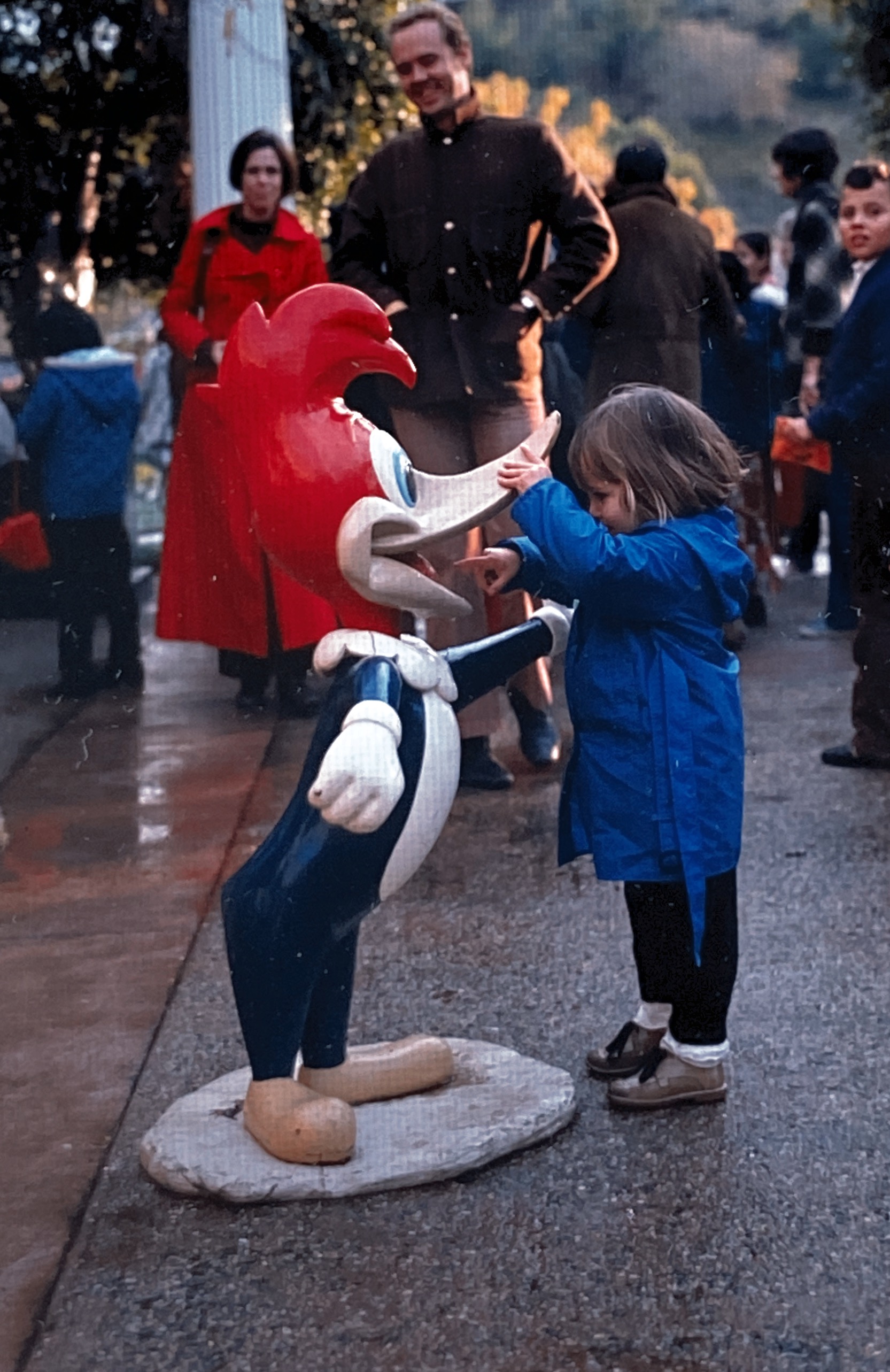My daughter at Disneyworld 1972