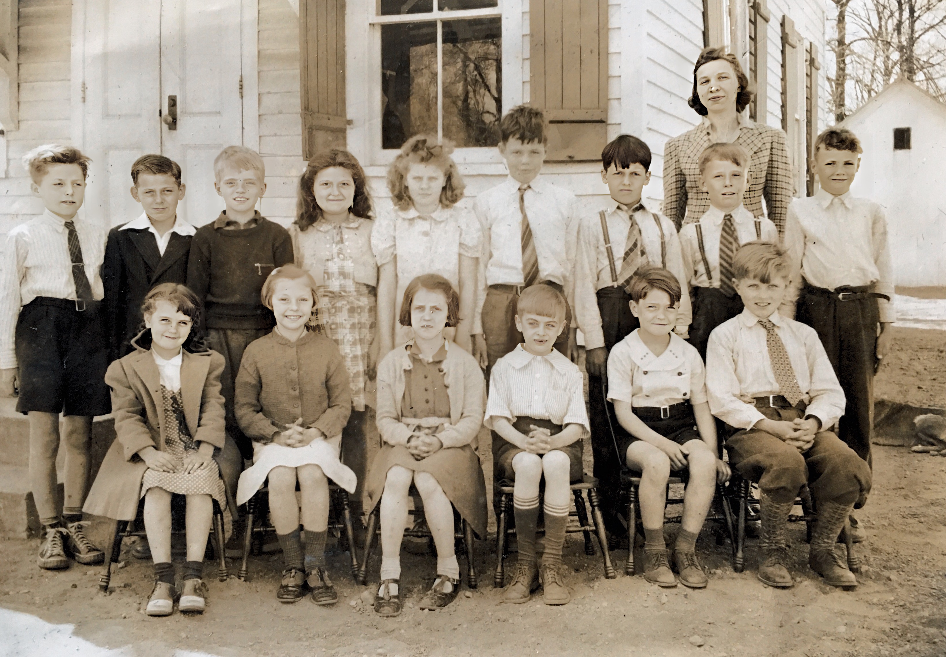 Rimmon Schoolhouse 1942