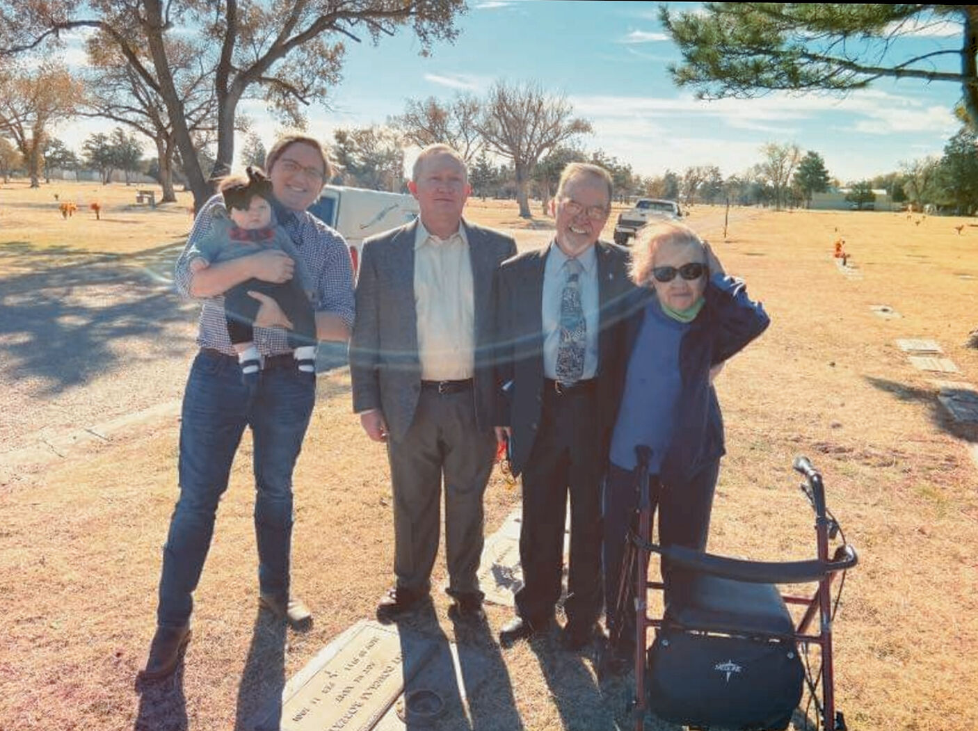 5 generations with Grandma Woodard and Chase. Nov.3, 2020