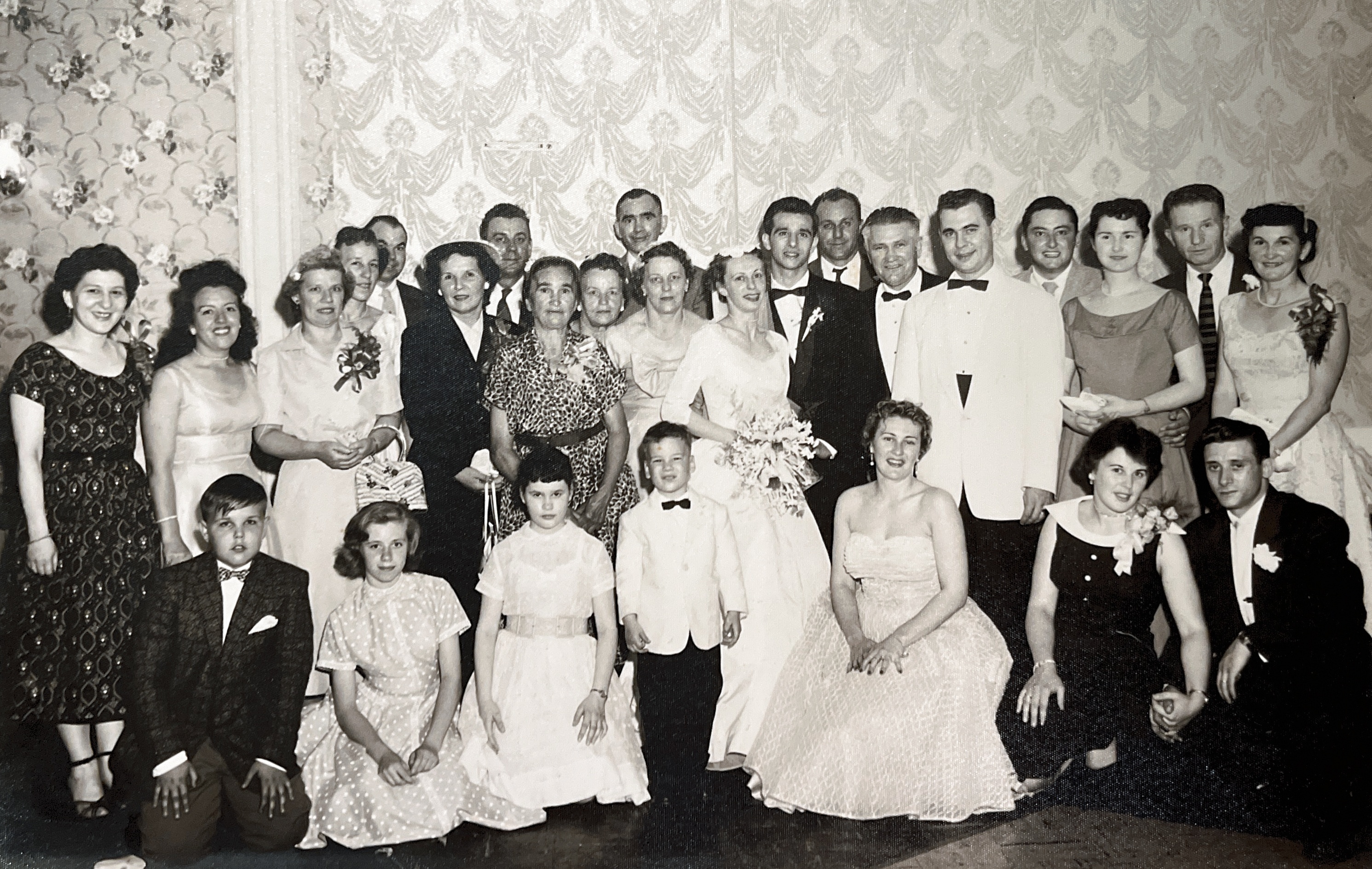 Jean & Paul’s wedding
June 1956