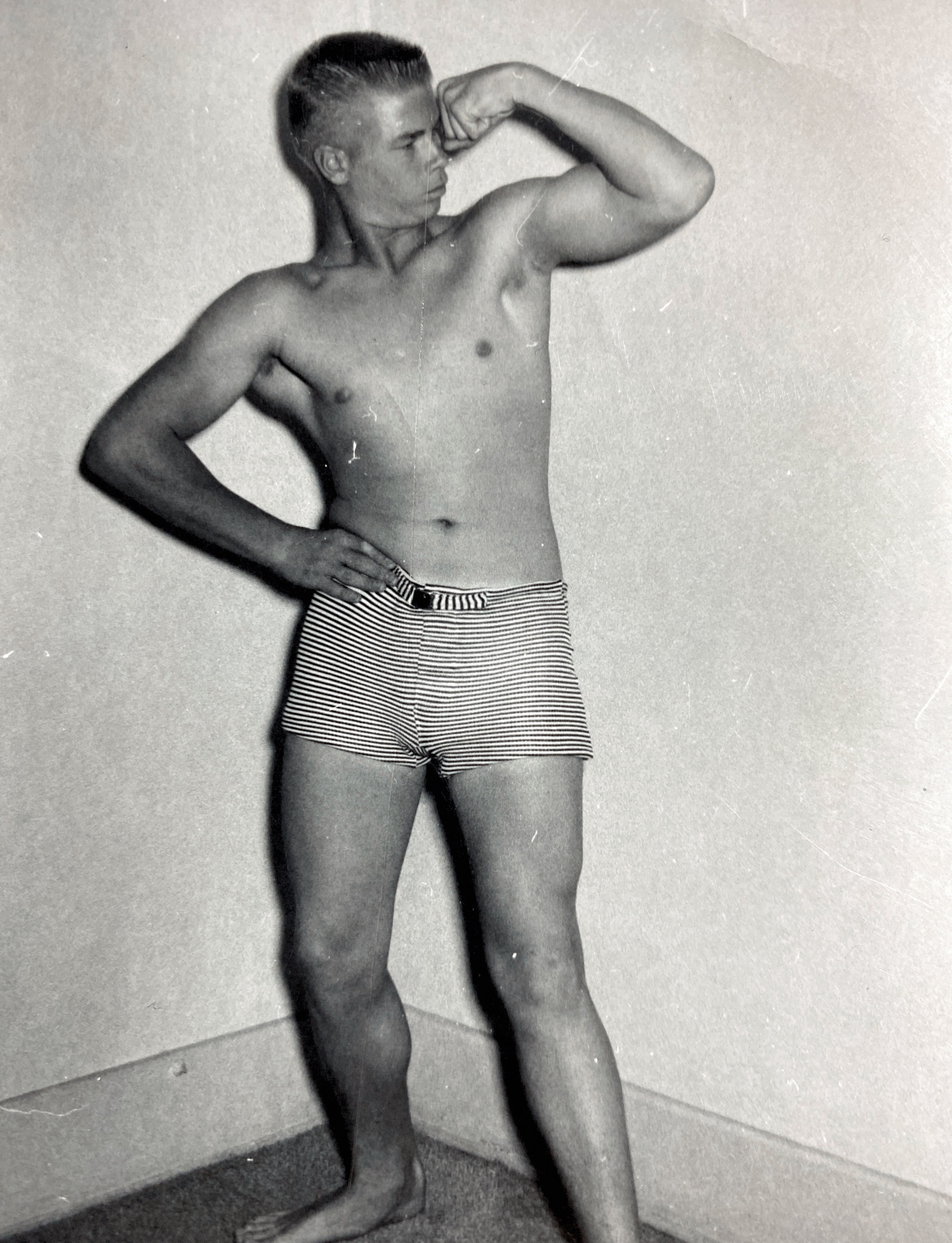 Roger the weight lifter bodybuilder 1959