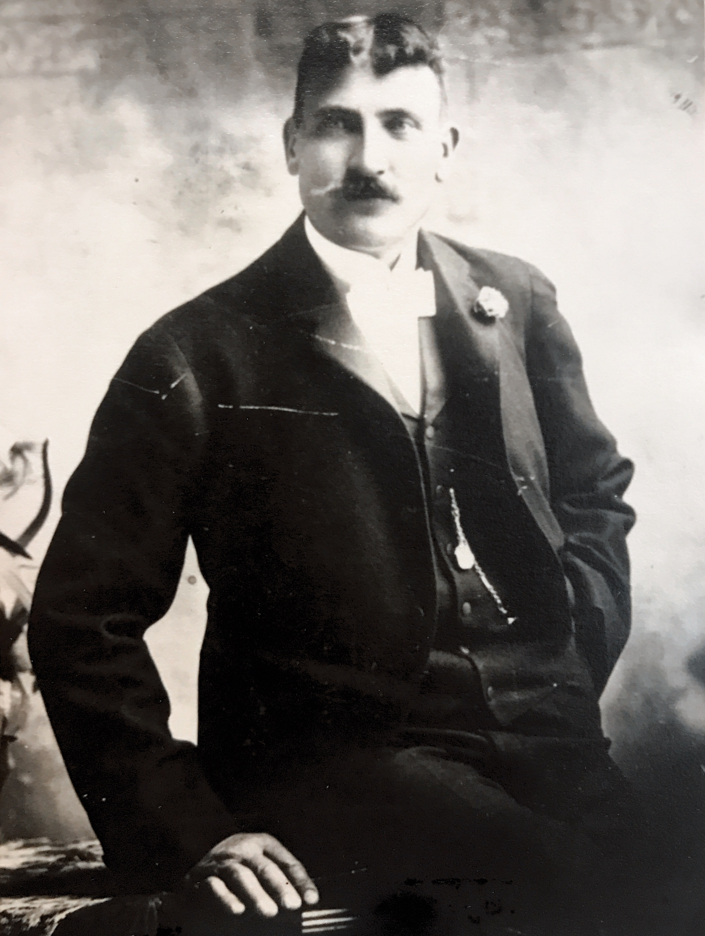 Peter Adolph Mattson, taken in Ogden, Utah, in 1901