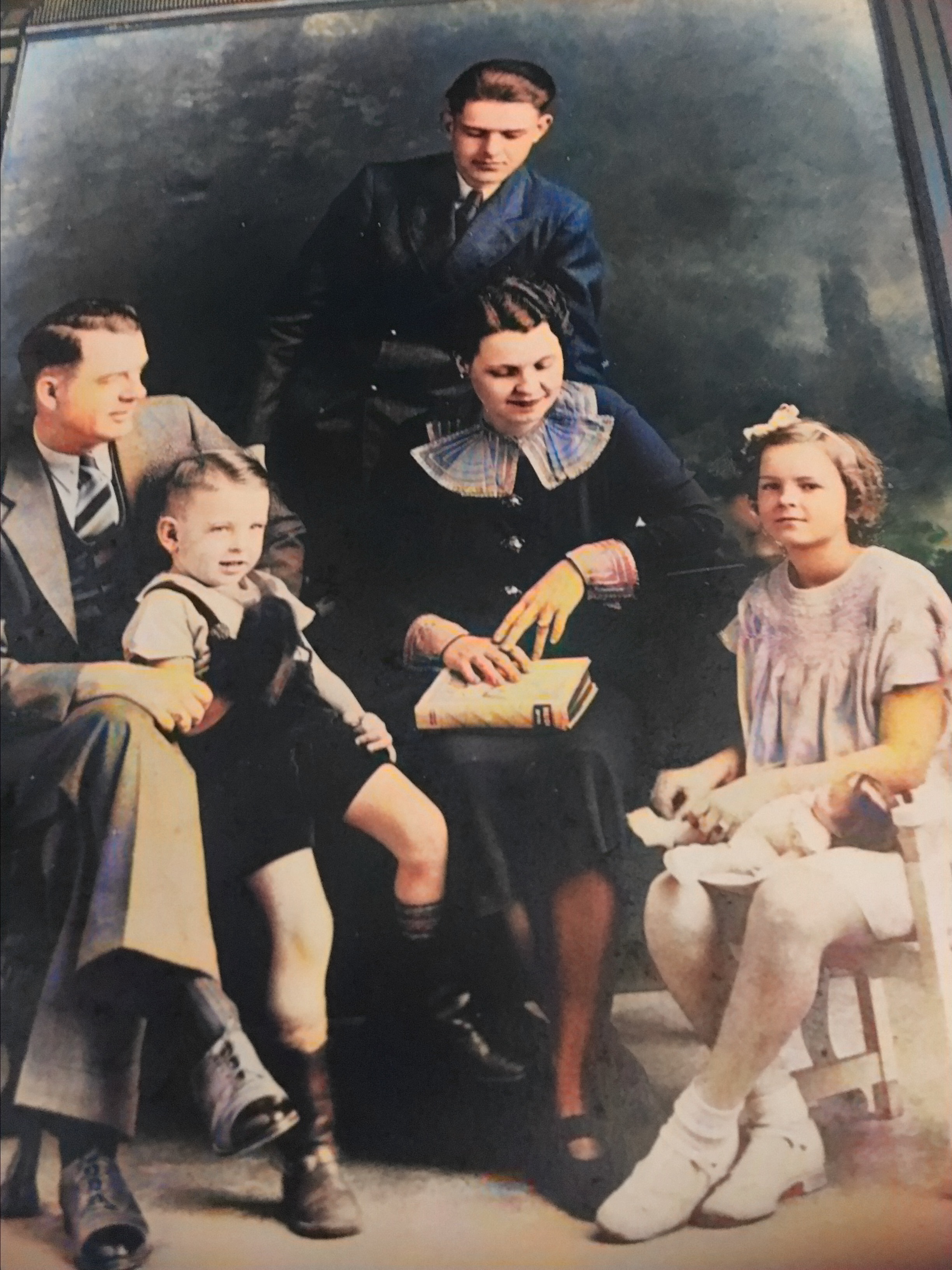 Late 1930’s USA Means family
