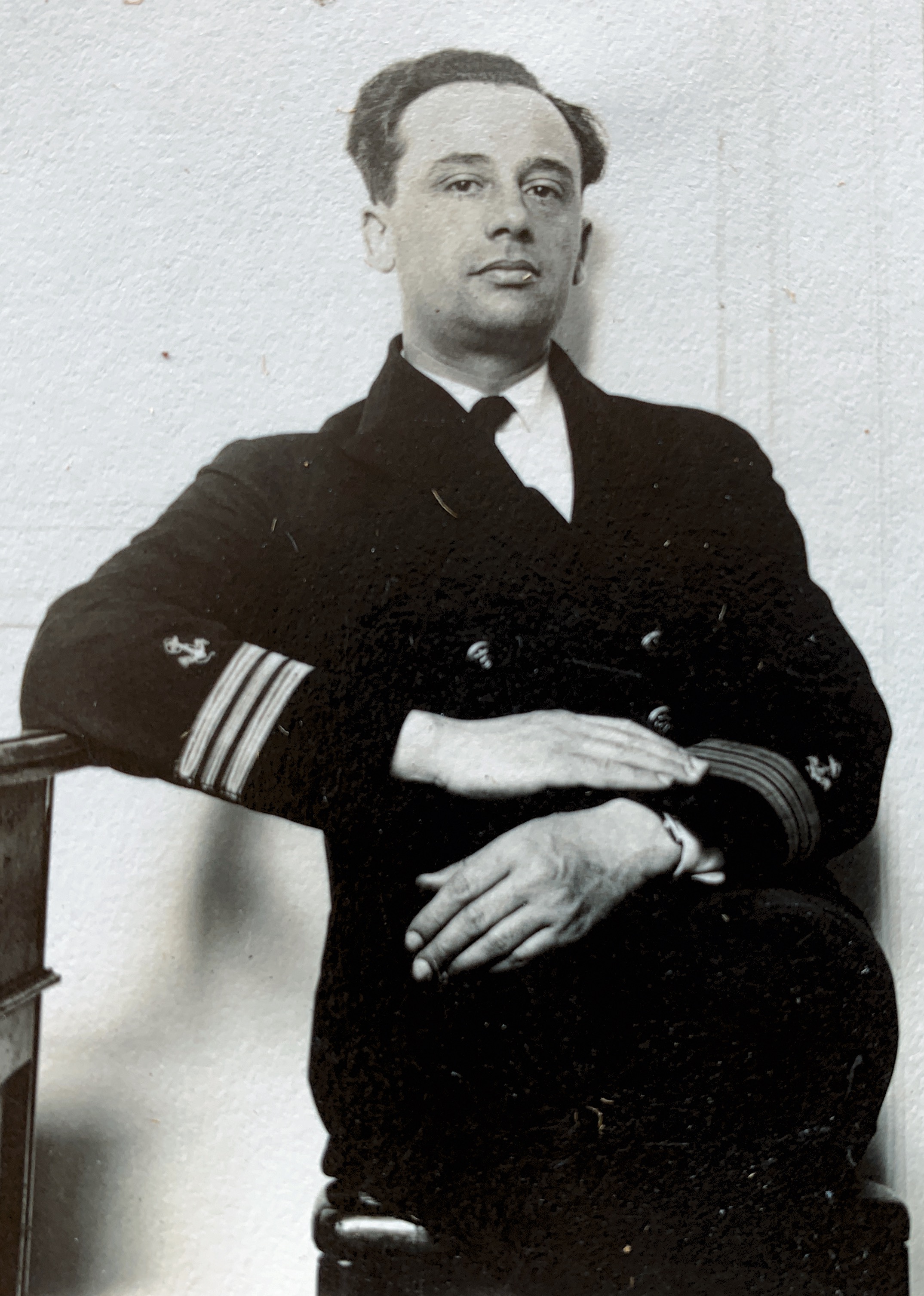 Γιώργος Φωκα as harbourmaster 1930s