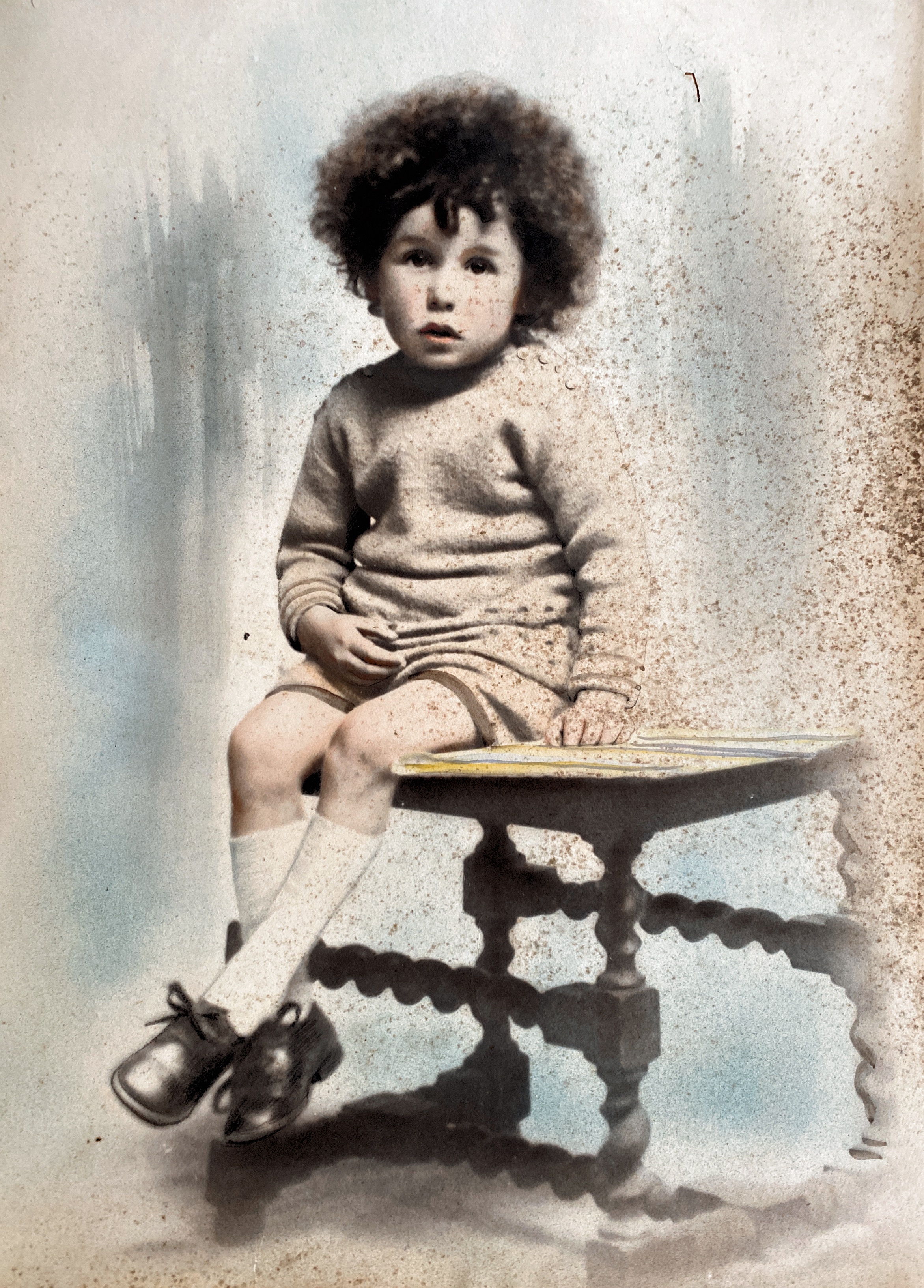 Dad photographed during 1924 aged 3!