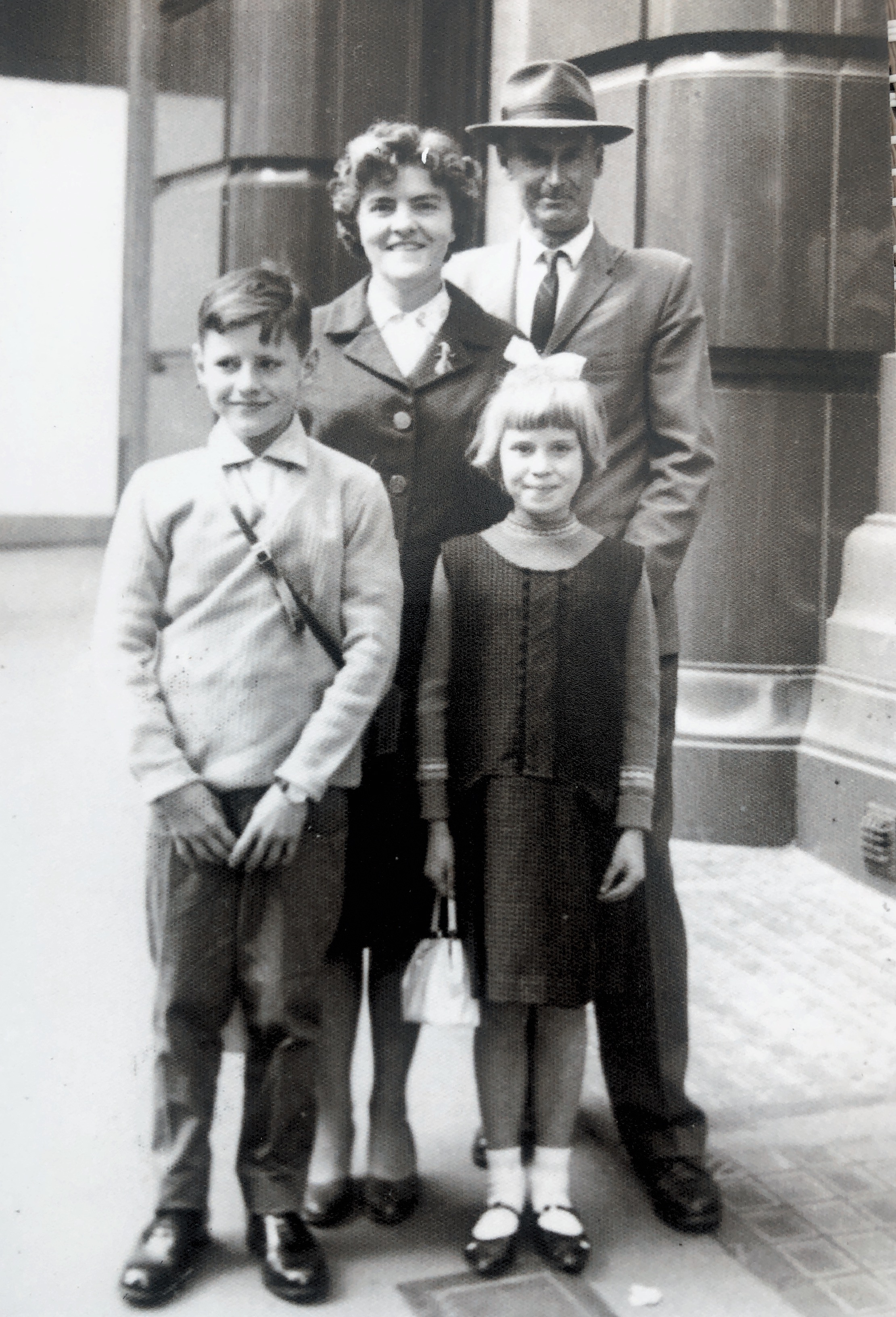 Ian and Heather with Dot and Norm Craig 1965