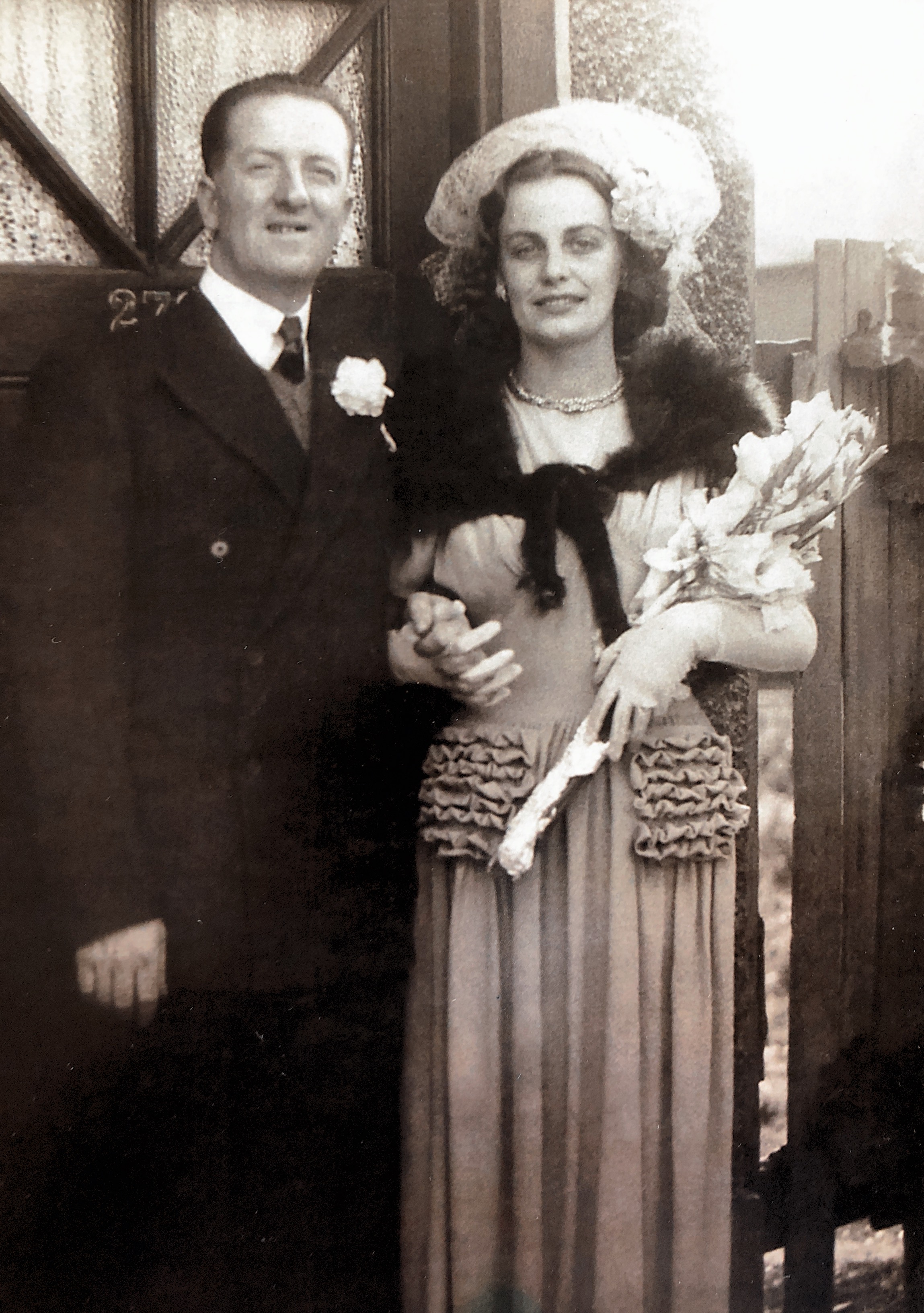 Parents wedding 1949
