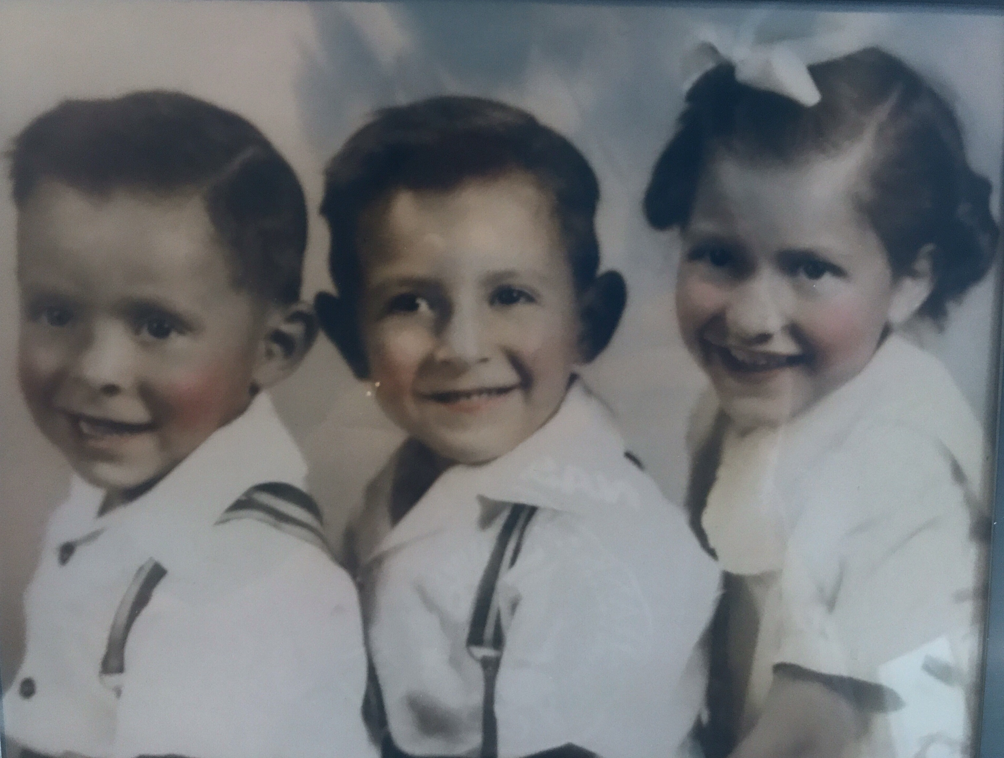 Jerry, Danny, and Aileen 1947