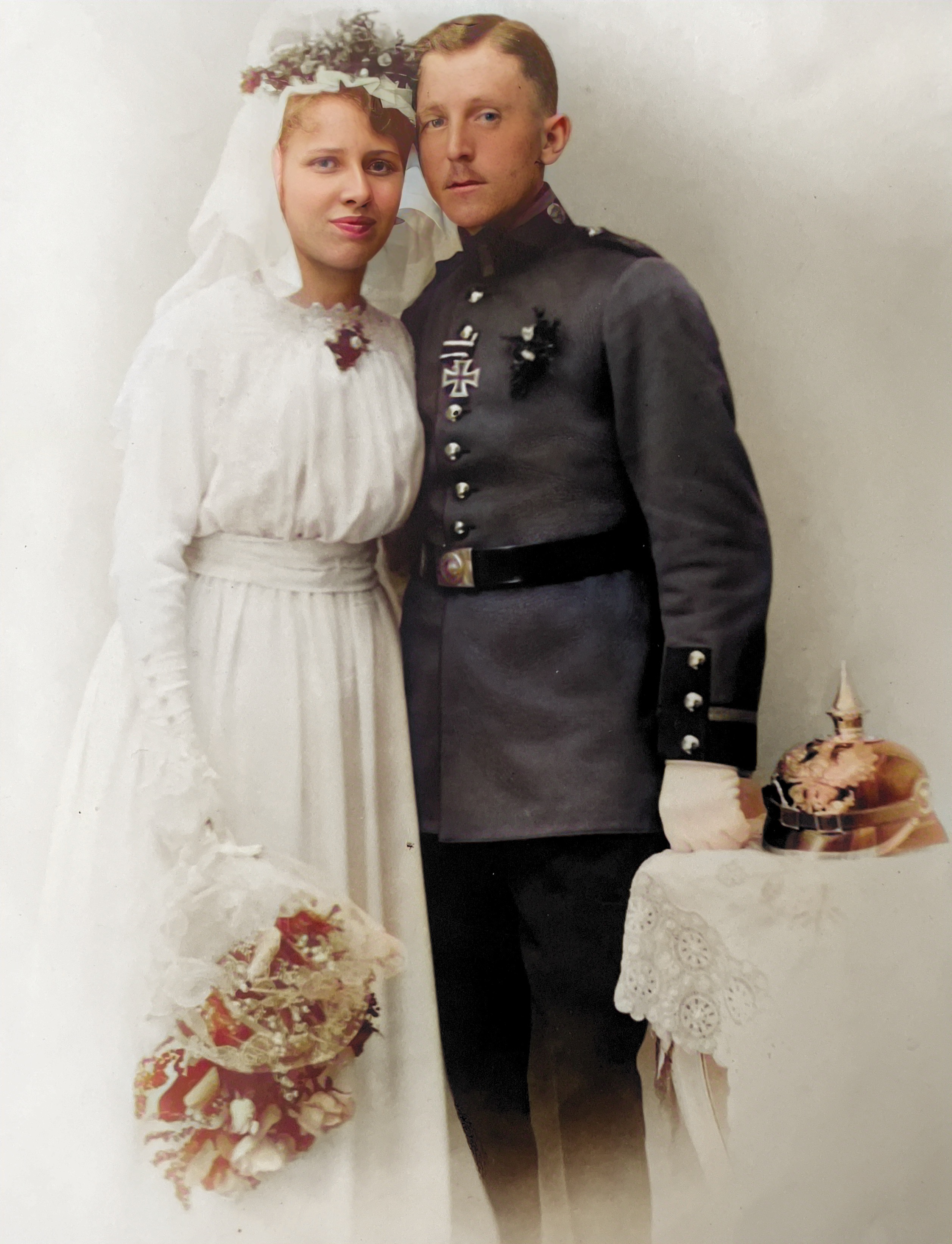 Farmor och farfar gifter sig den 30 april 1919