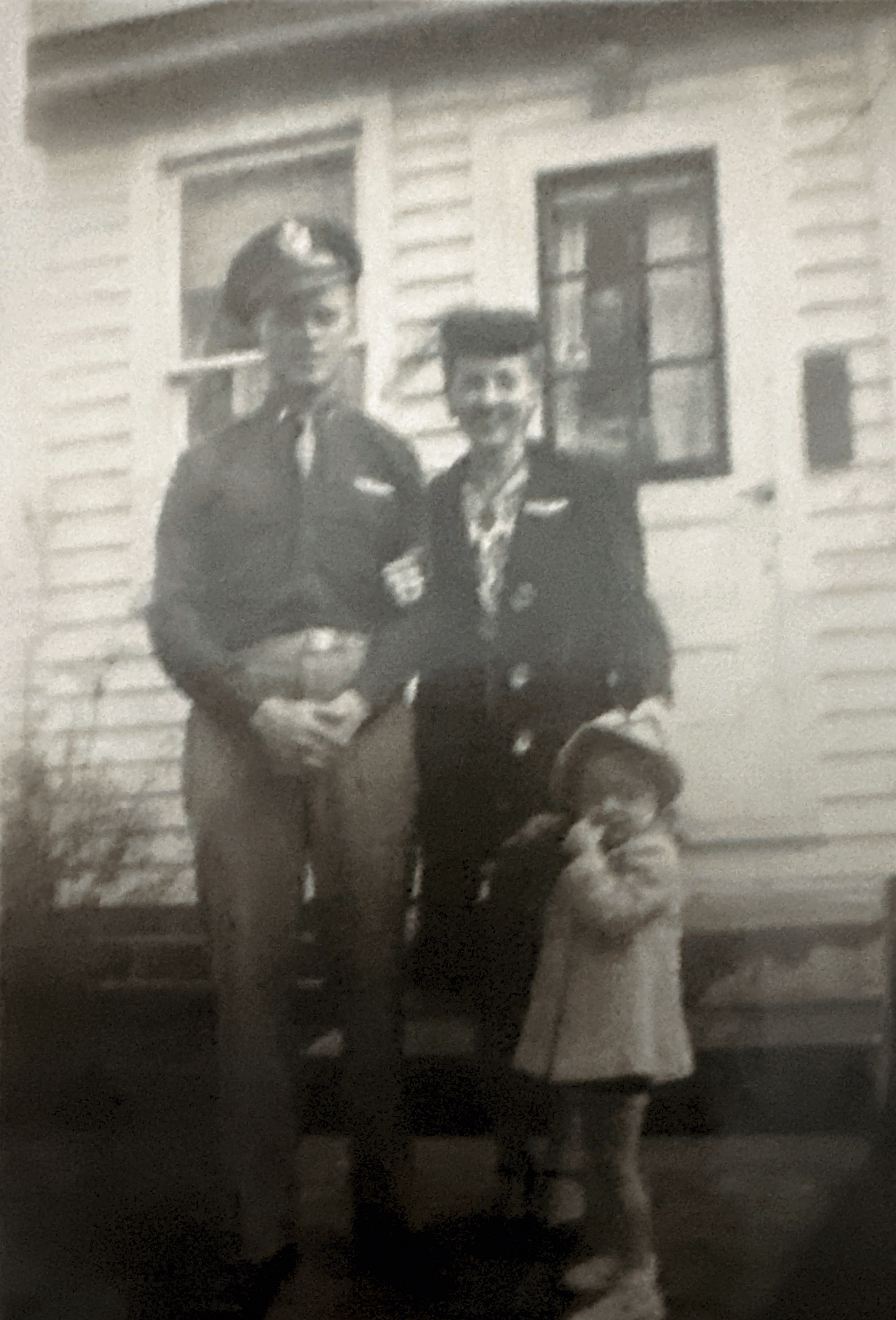 1943ish. Dad, Mom, Sherry