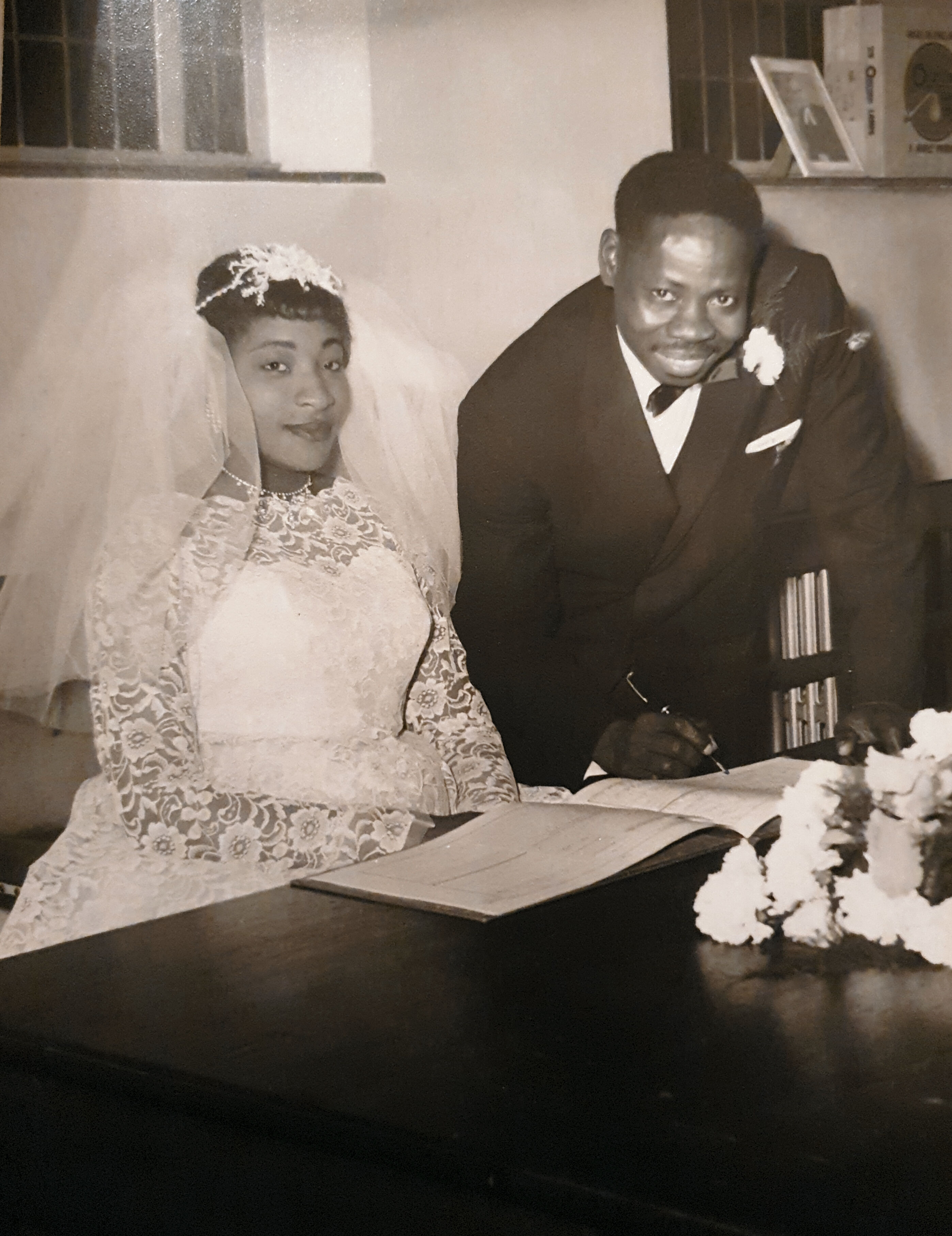 Mummy and Daddy's Wedding Day, 9th March 1963
