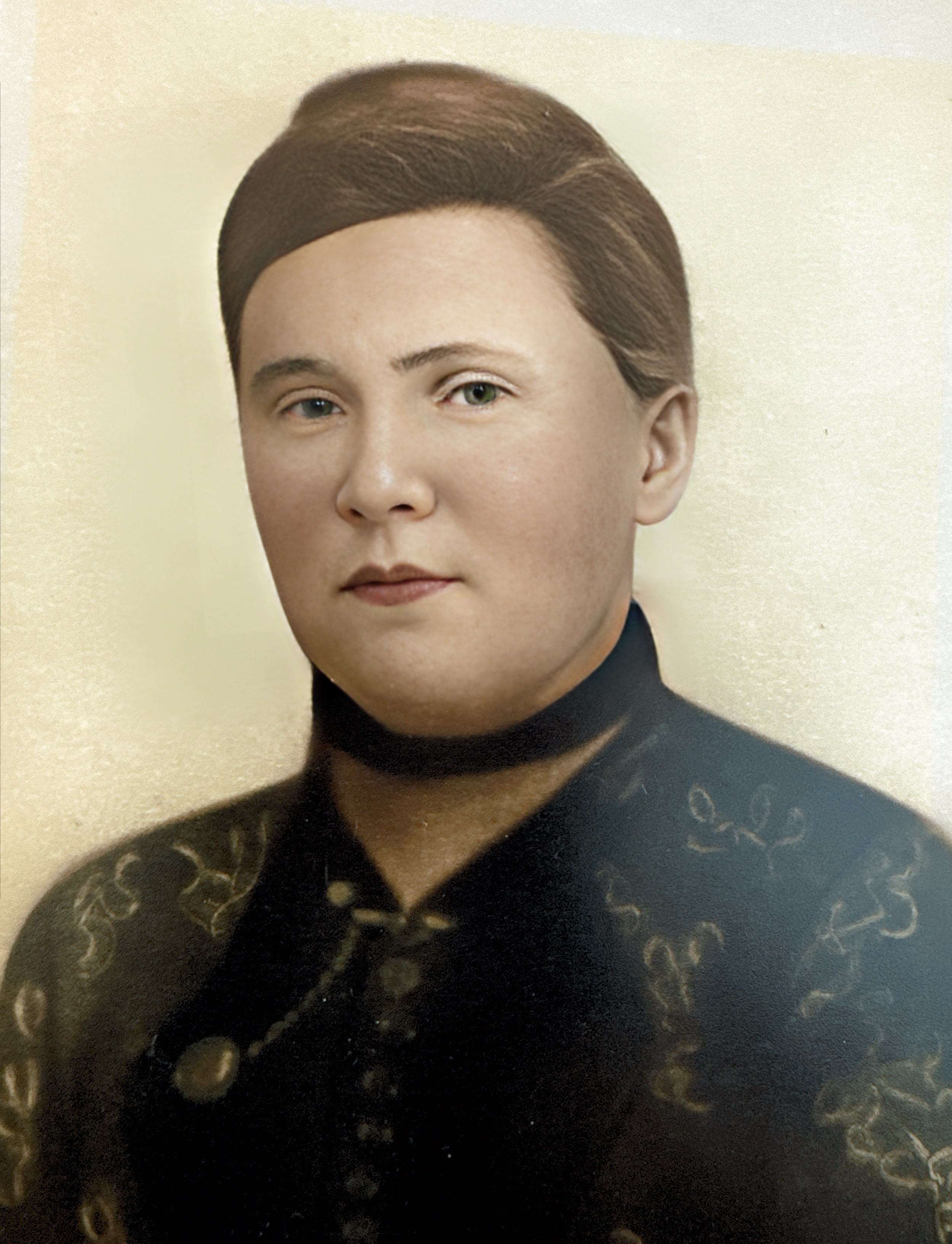 Photo of Emma Jean Slade Gardner, taken around 1890.