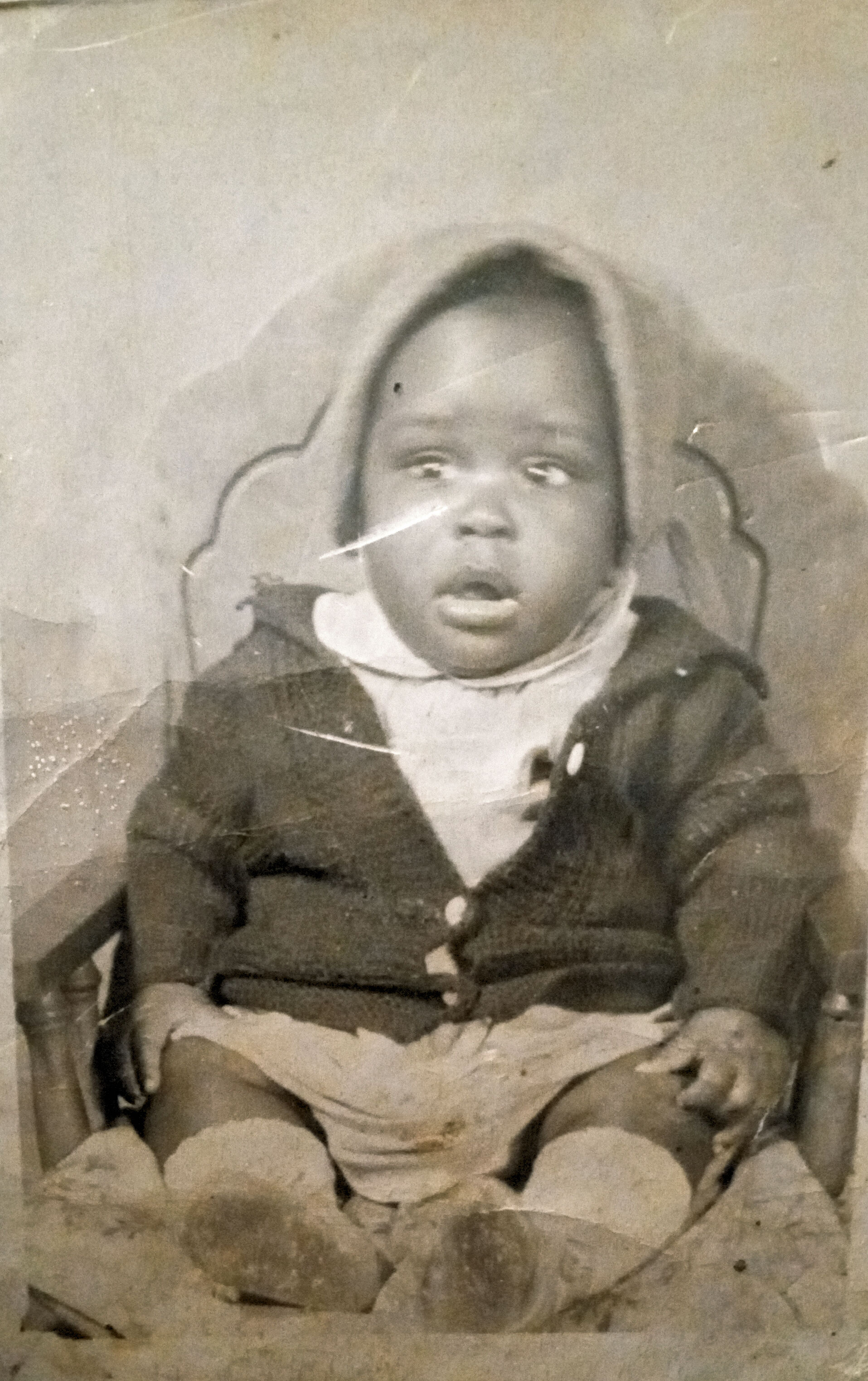 Curtis Charles Wright age 8 months taken Nov 2nd 1942