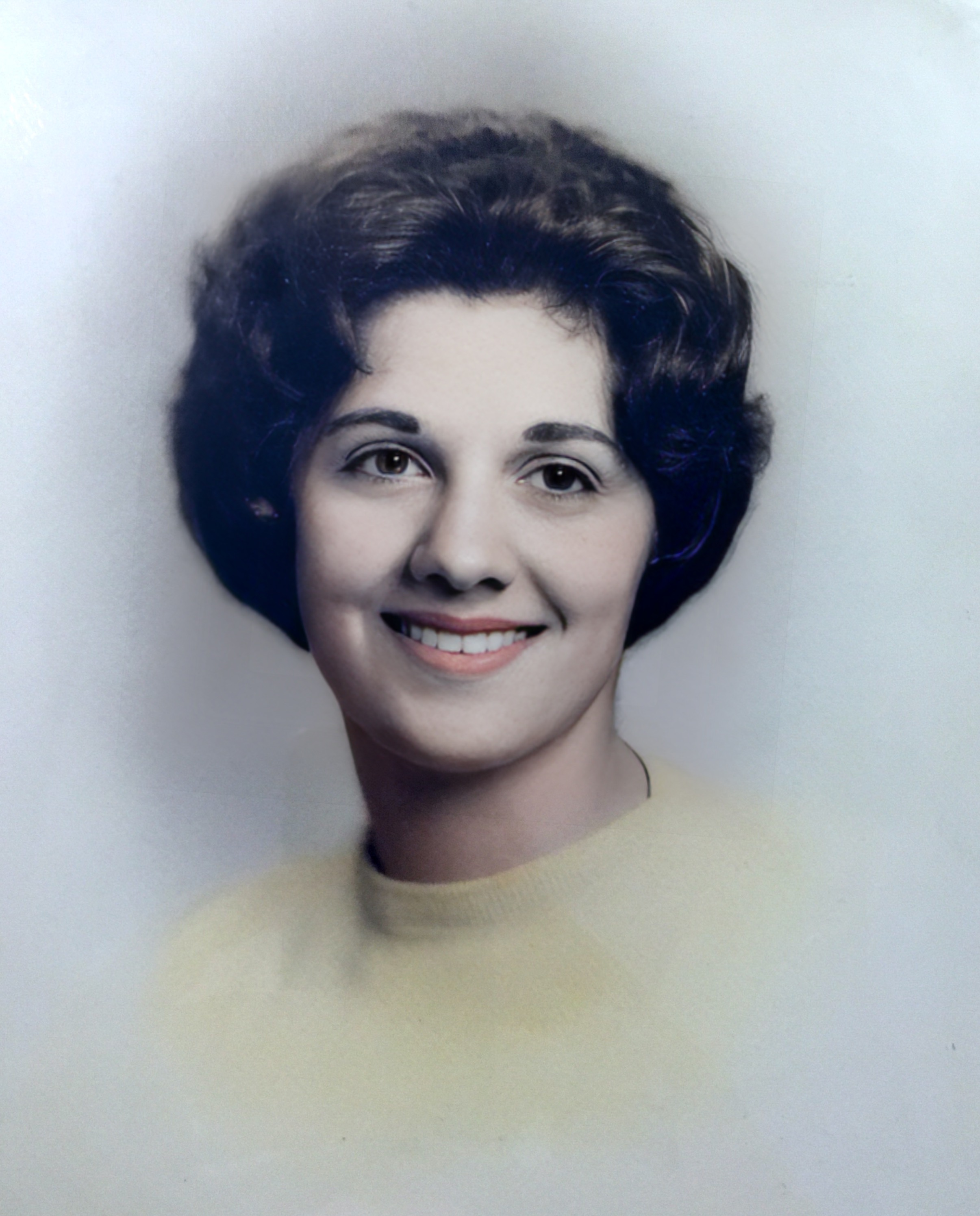 Lucille Seccareccio, high school senior year 1962