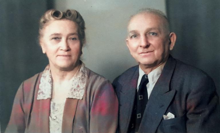 Karl und Anna Moller 1954 Hamburg